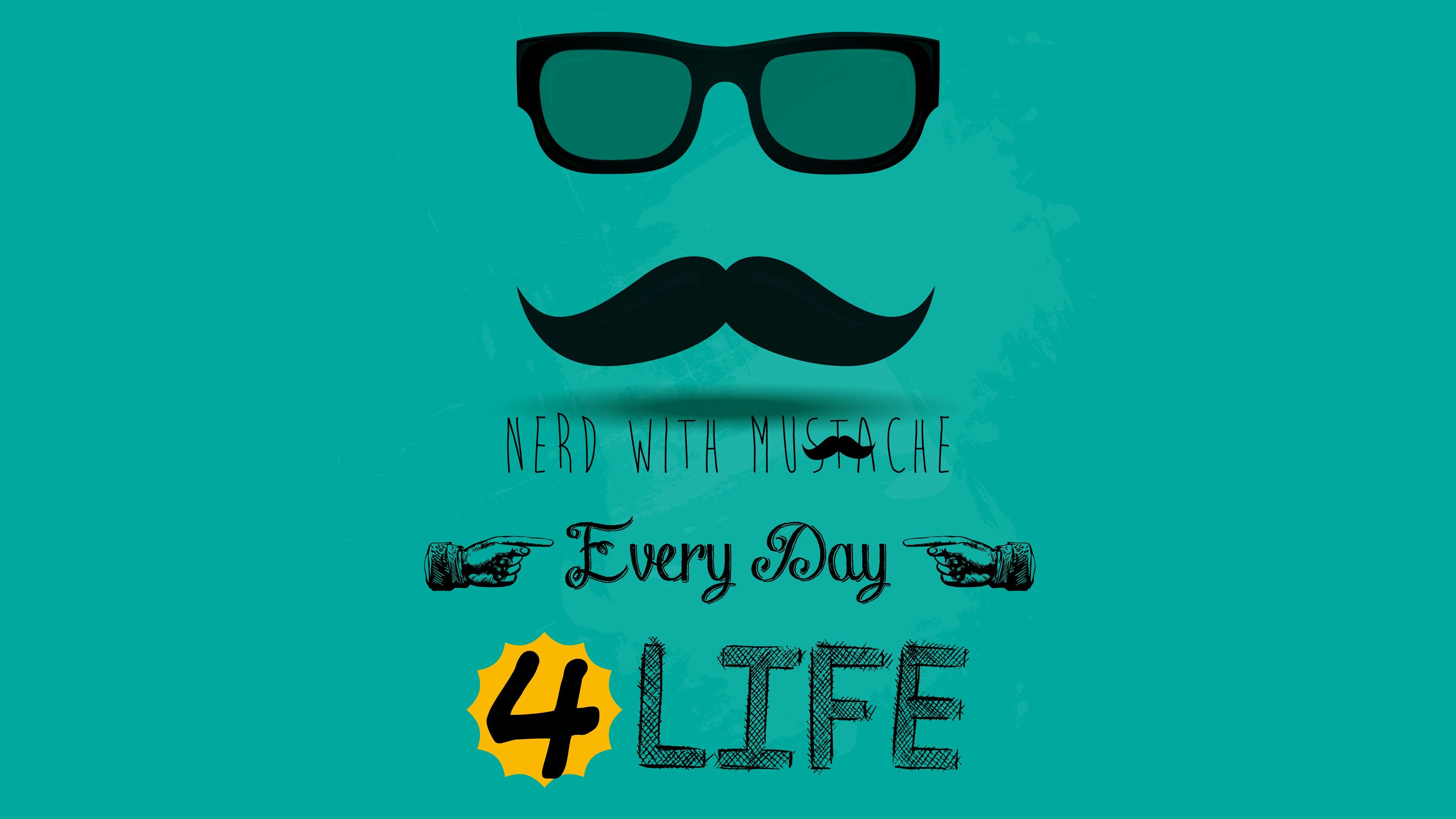 3840x2160 Nerd 4K wallpaper for your desktop or mobile screen free and easy to download