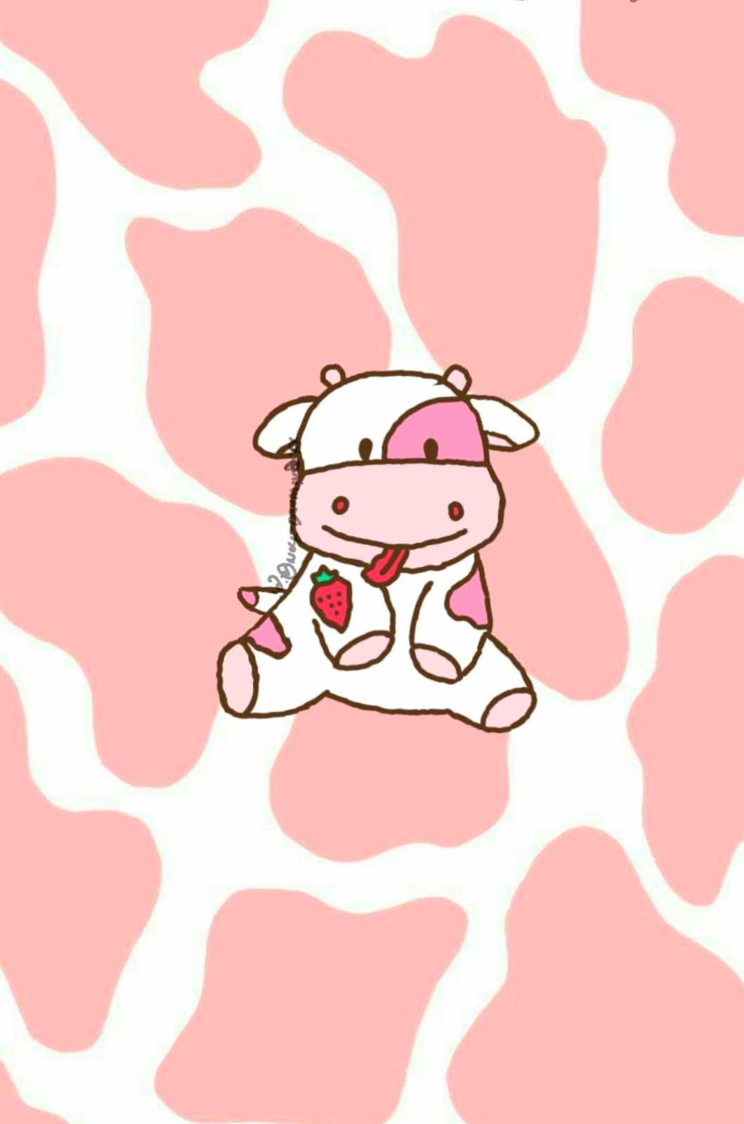 Pink Cow Wallpapers Top Free Pink Cow Backgrounds WallpaperAccess