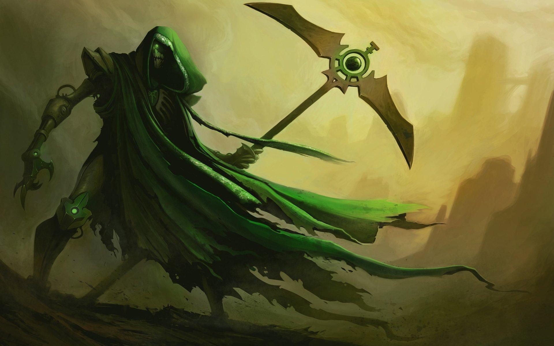 1920x1200 Necron Mastery: HD Wallpaper from Warhammer 40k Universex1200