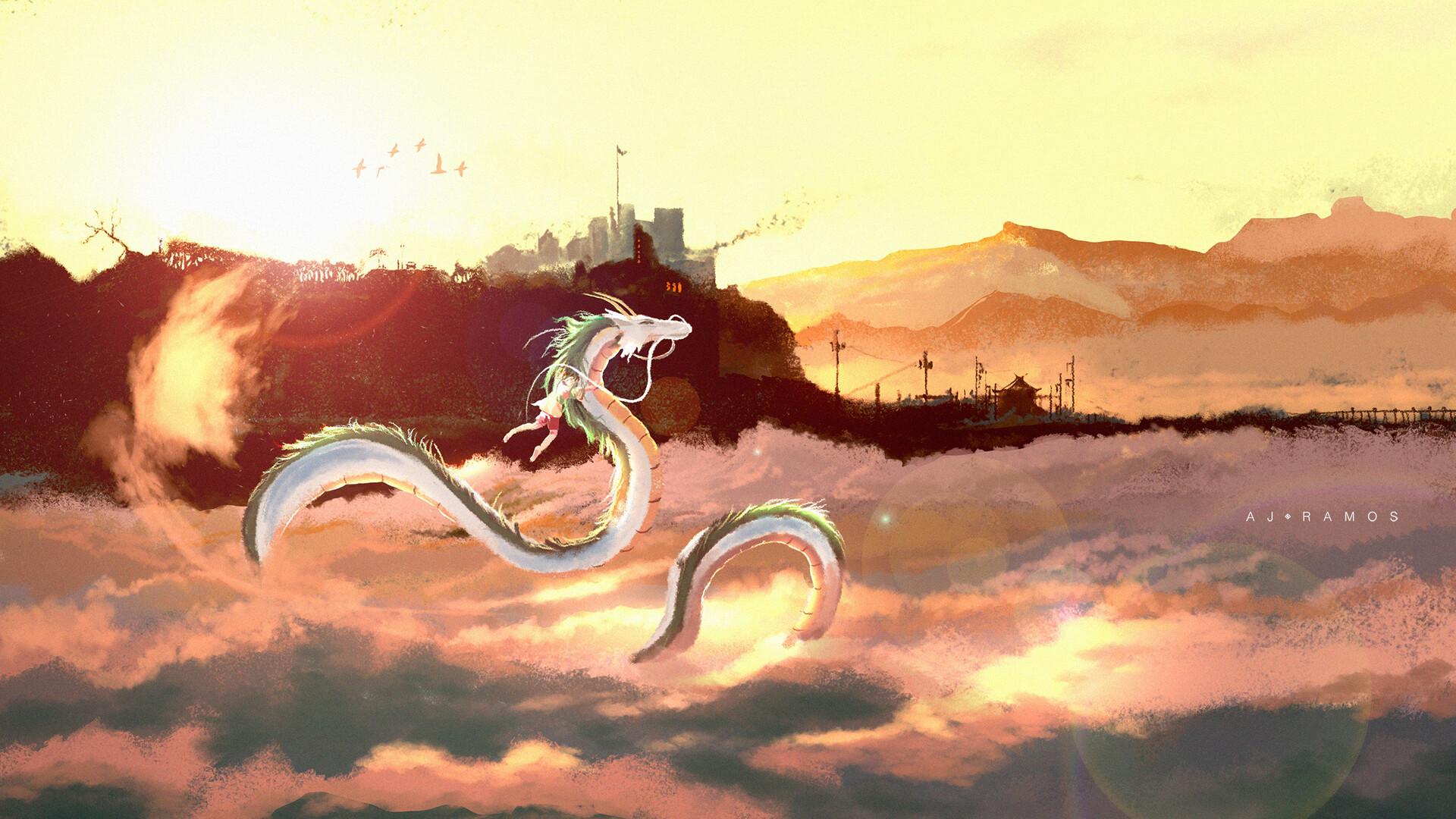 1920x1080 Spirited Away HD Wallpaper