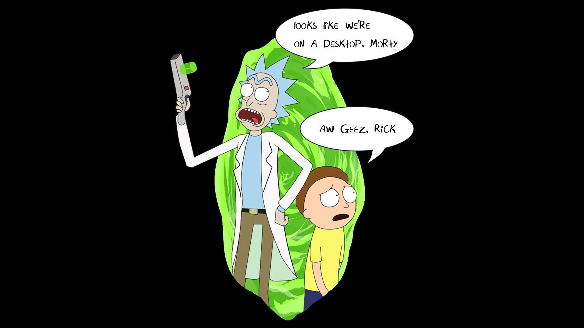 Rick And Morty Desktop Wallpapers Top Free Rick And Morty