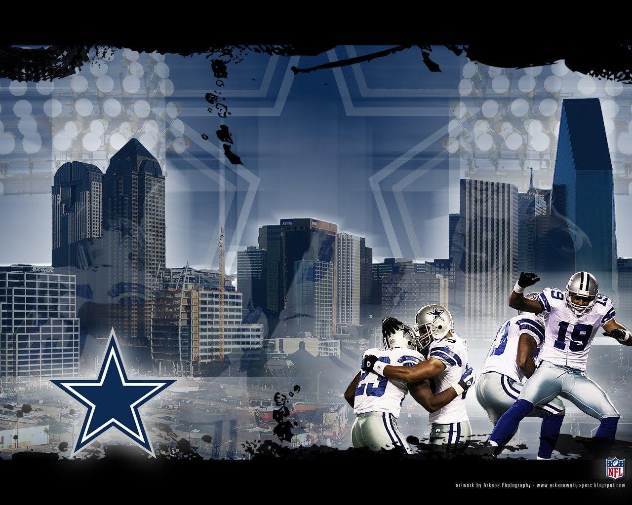1280x1024 Dallas Cowboys Team Wallpaper