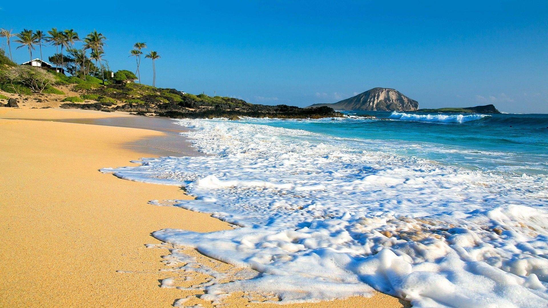 1920x1080 Free download Hawaii Desktop Wallpaper [1920x1080] for your Desktop, Mobile & Tablet. Explore Wallpaper Hawaii Beach. Free Beach Wallpaper, Tropical Beach Wallpaper, Tropical Beach Wallpaper