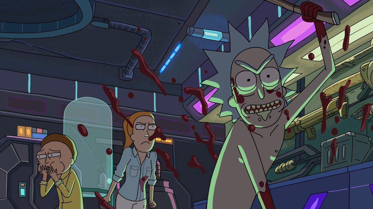 1200x675 Rick and Morty up that desktop wallpaper, yo