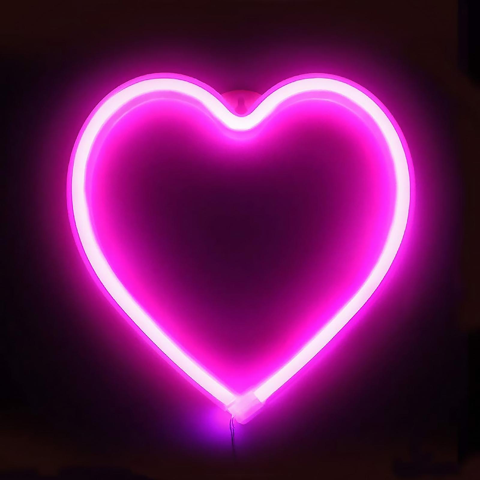 Cute Pink Neon Hearts Wallpapers Top Free Cute Pink Neon Hearts