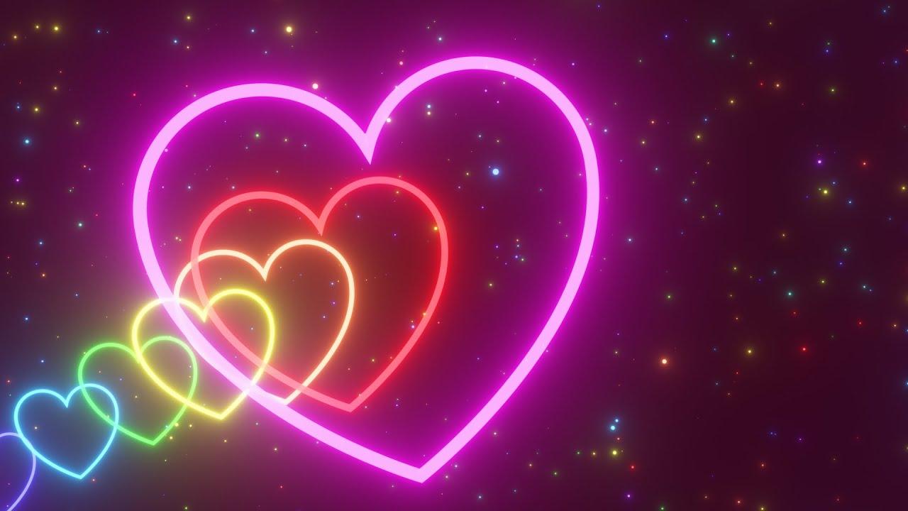 Beautiful Neon Heart Wallpapers - Top Free Beautiful Neon Heart ...