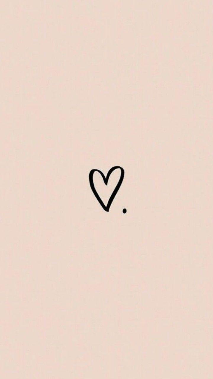 720x1280 Pink Heart Aesthetic Wallpaper