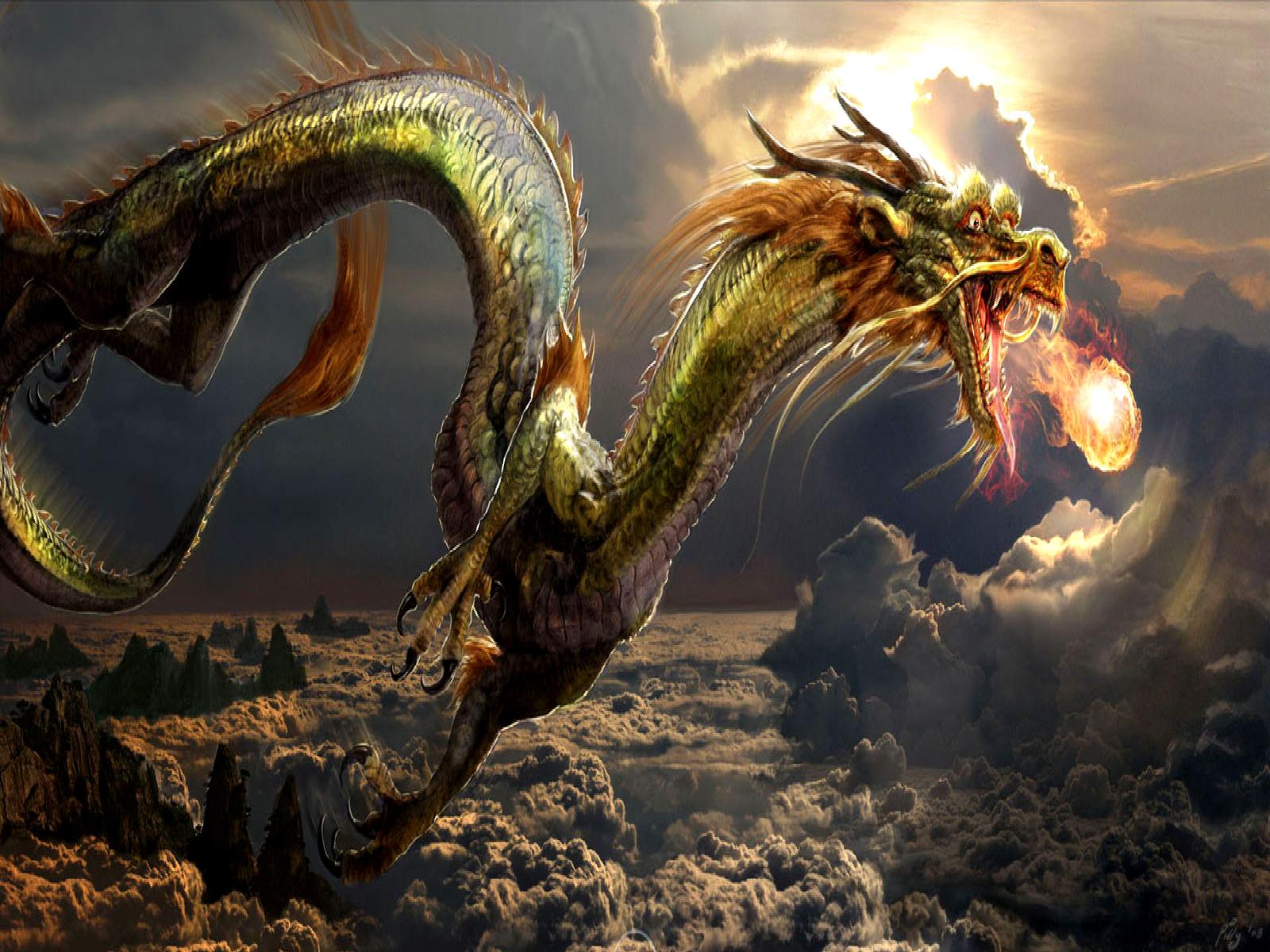 1600x1200 Fantasy Dragon HD Wallpaper and Background Image