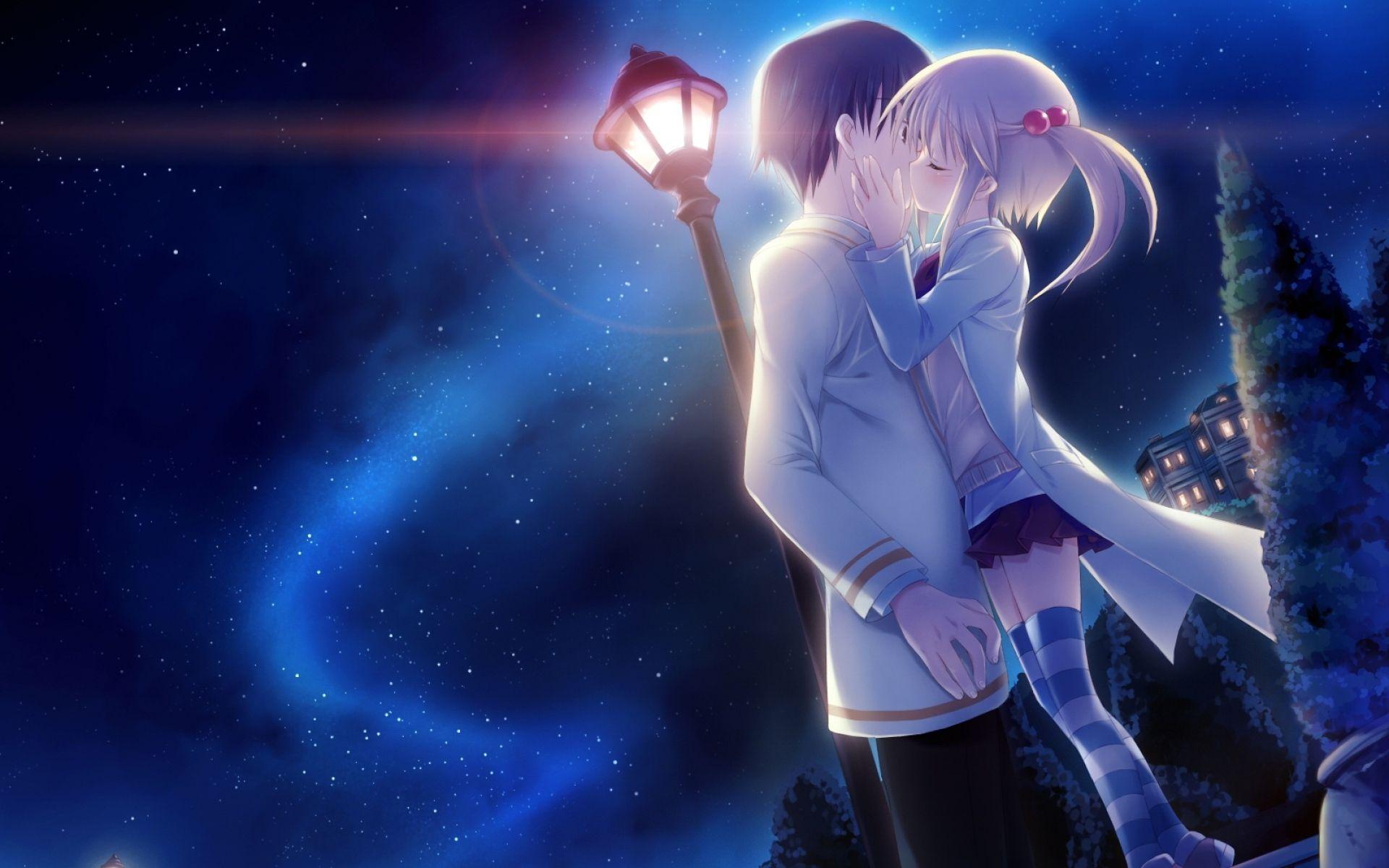 1920x1200 Anime Boy and Girl Wallpaper