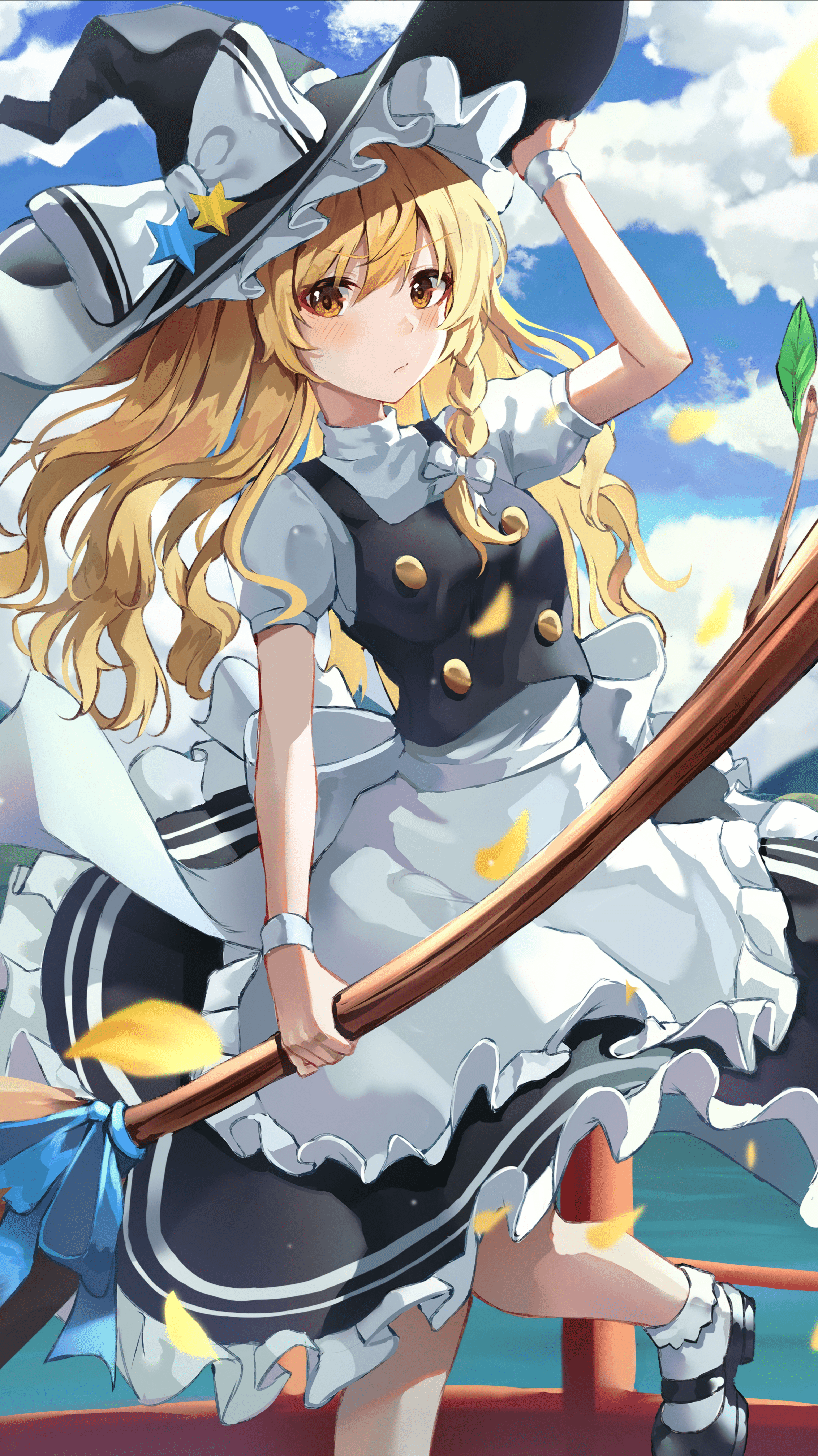 3900x6944 Marisa Kirisame [Touhou Project] (3900×6944)
