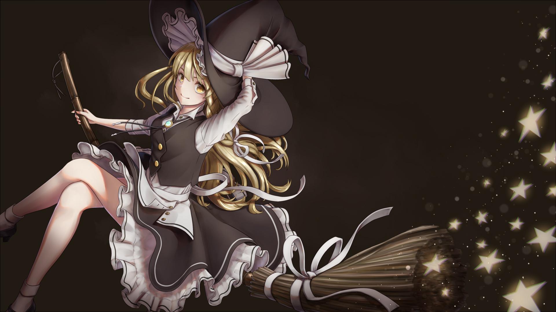 1920x1080 Kirisame Marisa (Marisa Kirisame) Wallpaper Anime Image Board