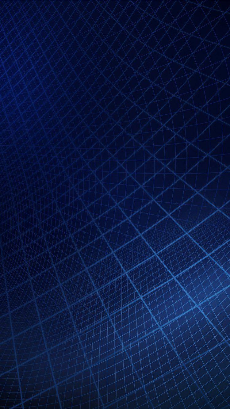 750x1334 Get Wallpaper /2hwr4YF abstract line digital dark blue pattern via. Dark blue wallpaper, Blue wallpaper, Best iphone wallpaper