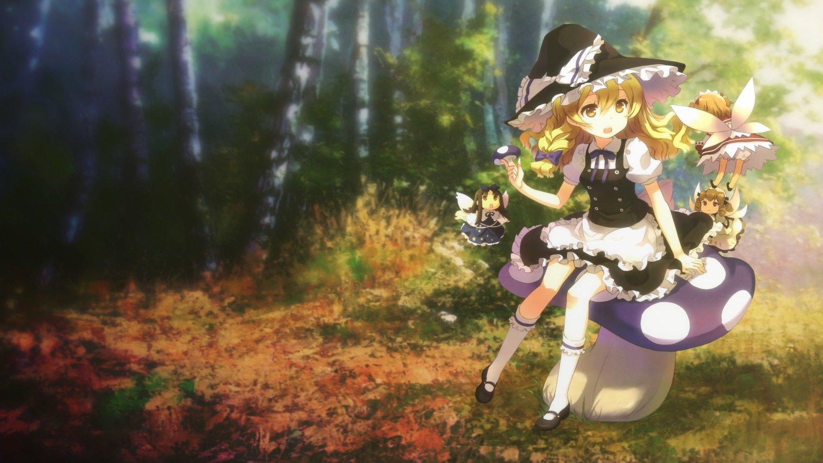 1600x900 Download HD 1600x900 Marisa Kirisame desktop background for free