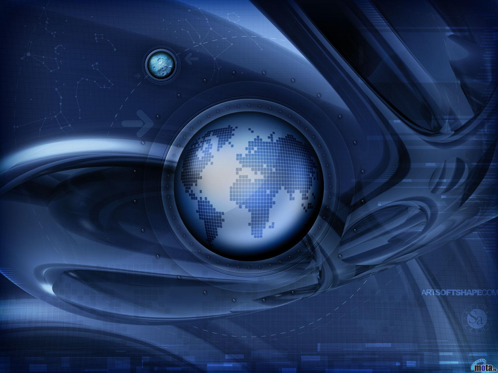 1600x1200 Tech World Wallpaper