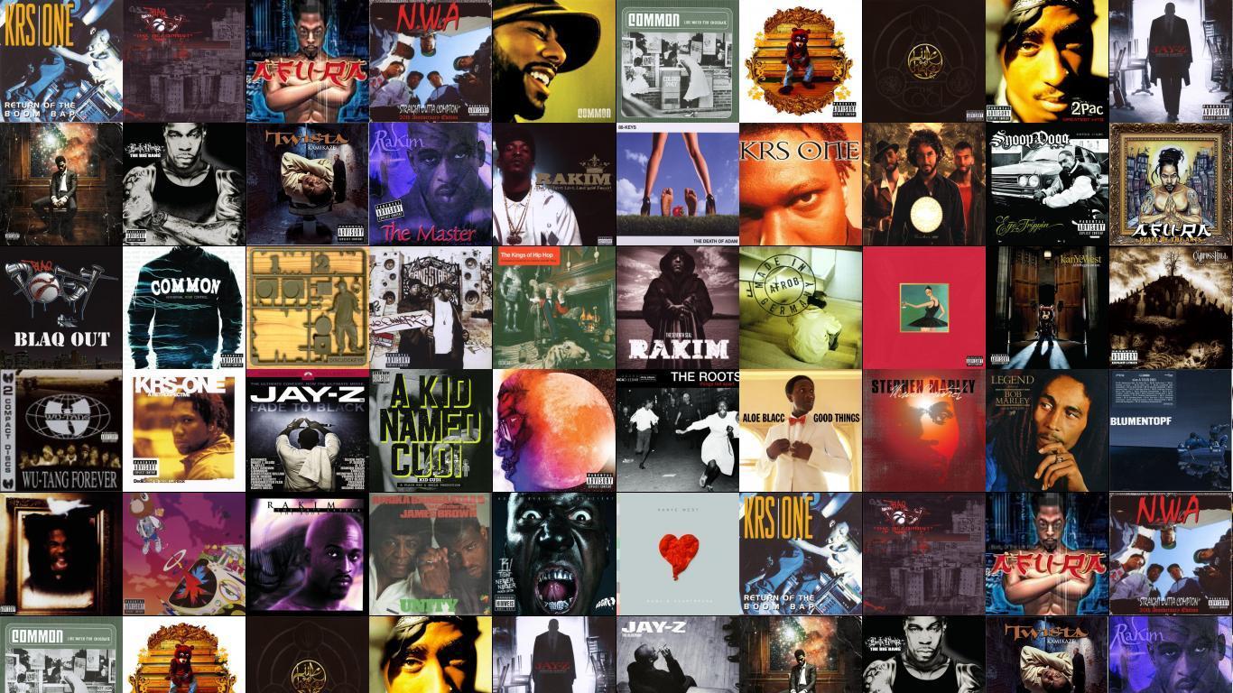 1366x768 Rap Album Computer Wallpaper