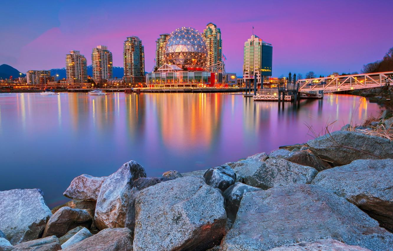 1332x850 Wallpaper stones, home, Bay, Canada, Vancouver image for desktop, section город