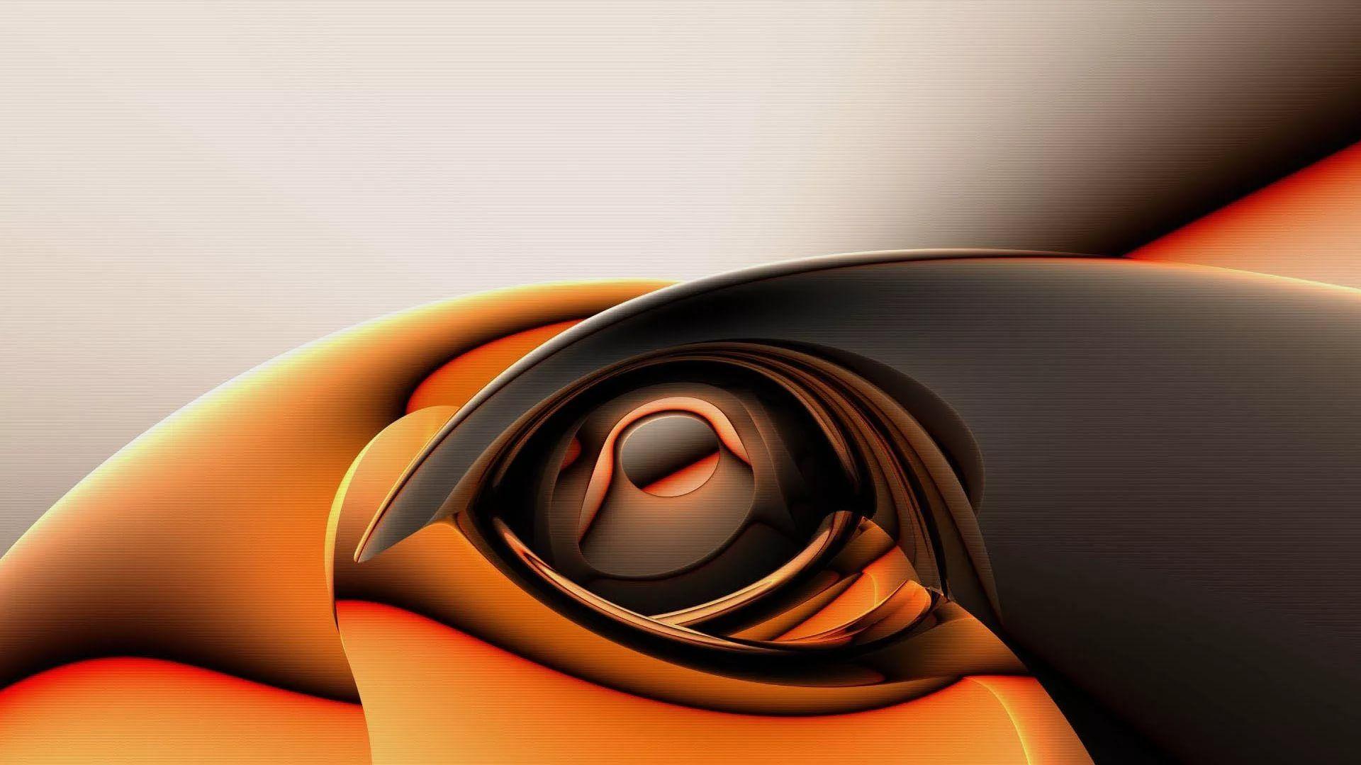 1920x1080 Black and Orange Wallpaper