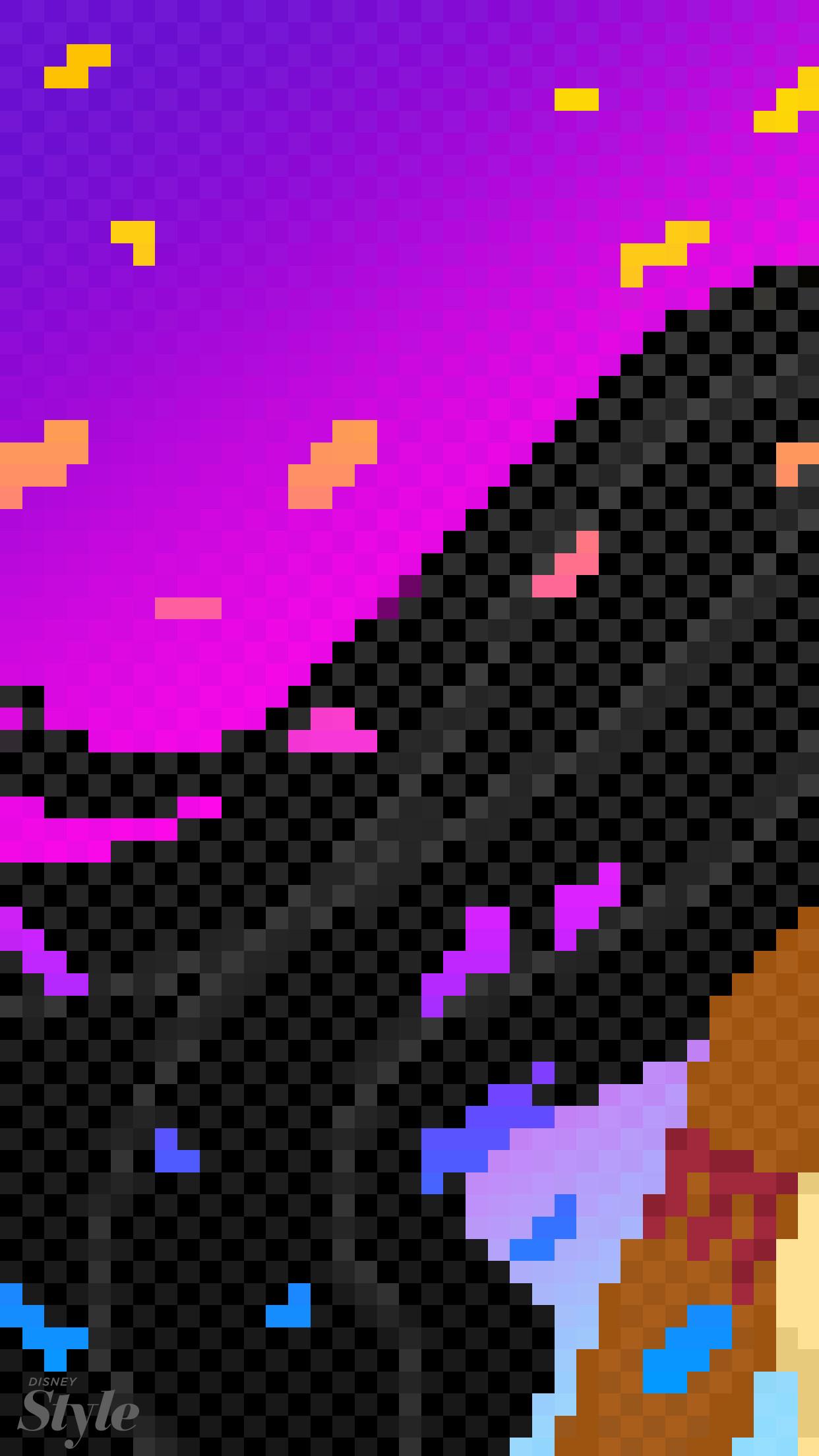 1242x2208 Pocahontas Blowing Hair 8 Bit Phone Wallpaper. Fondo De Pantalla Del Cabello De Pocahontas