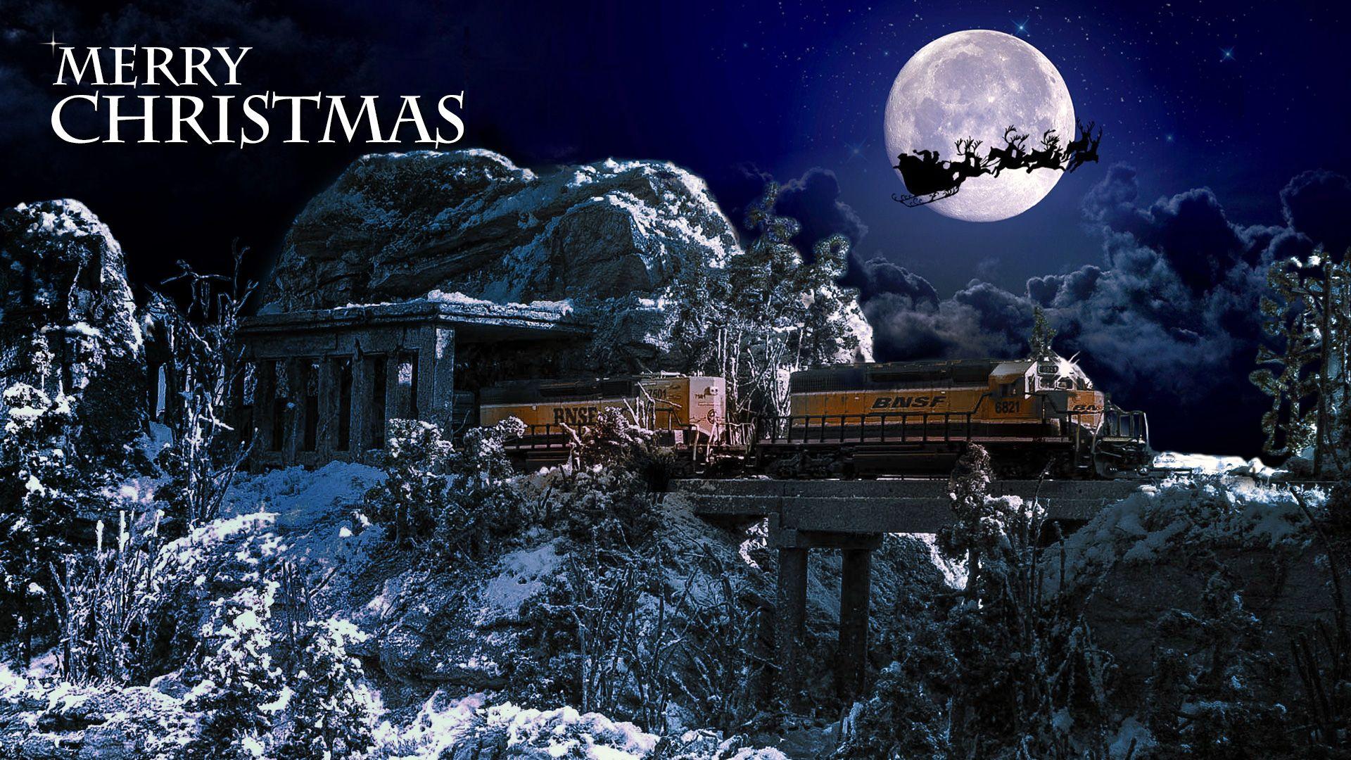 Christmas Train Wallpapers Top Free Christmas Train