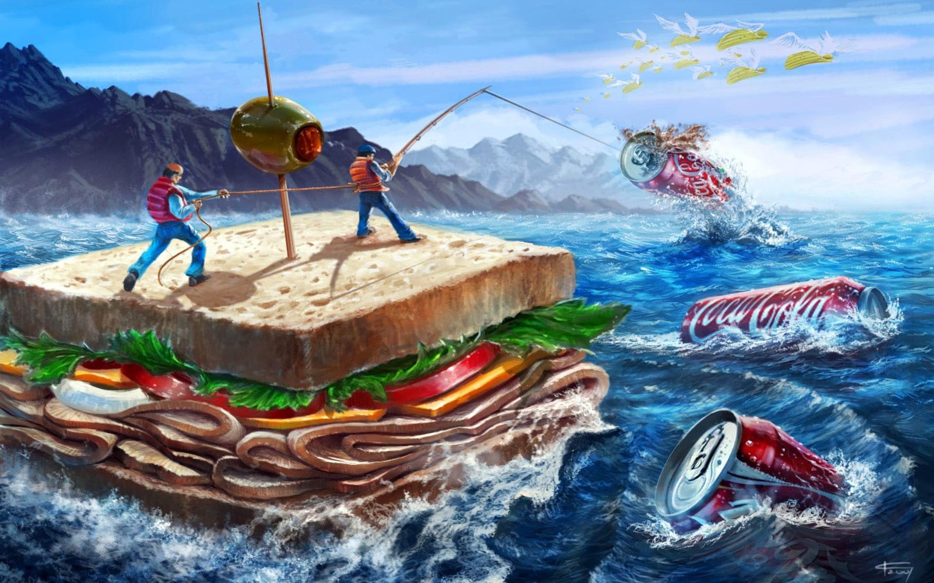 Fishing Art Wallpapers - Top Free Fishing Art Backgrounds - WallpaperAccess