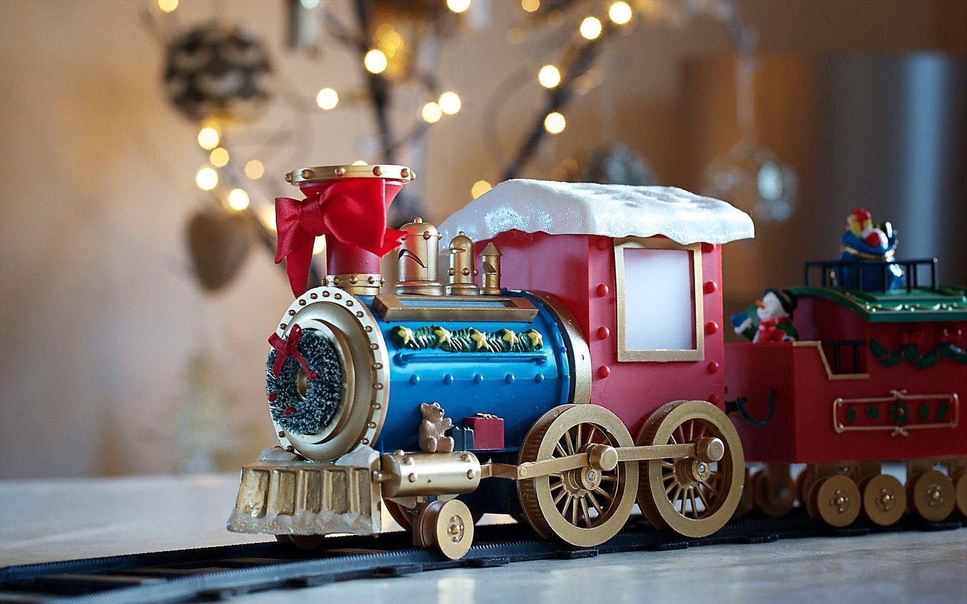 1920x1200 Toy Train (Christmas Theme)
