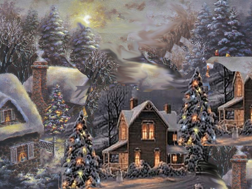 1024x768 Christmas. Beautiful christmas scenes, Christmas scenes, Christmas picture