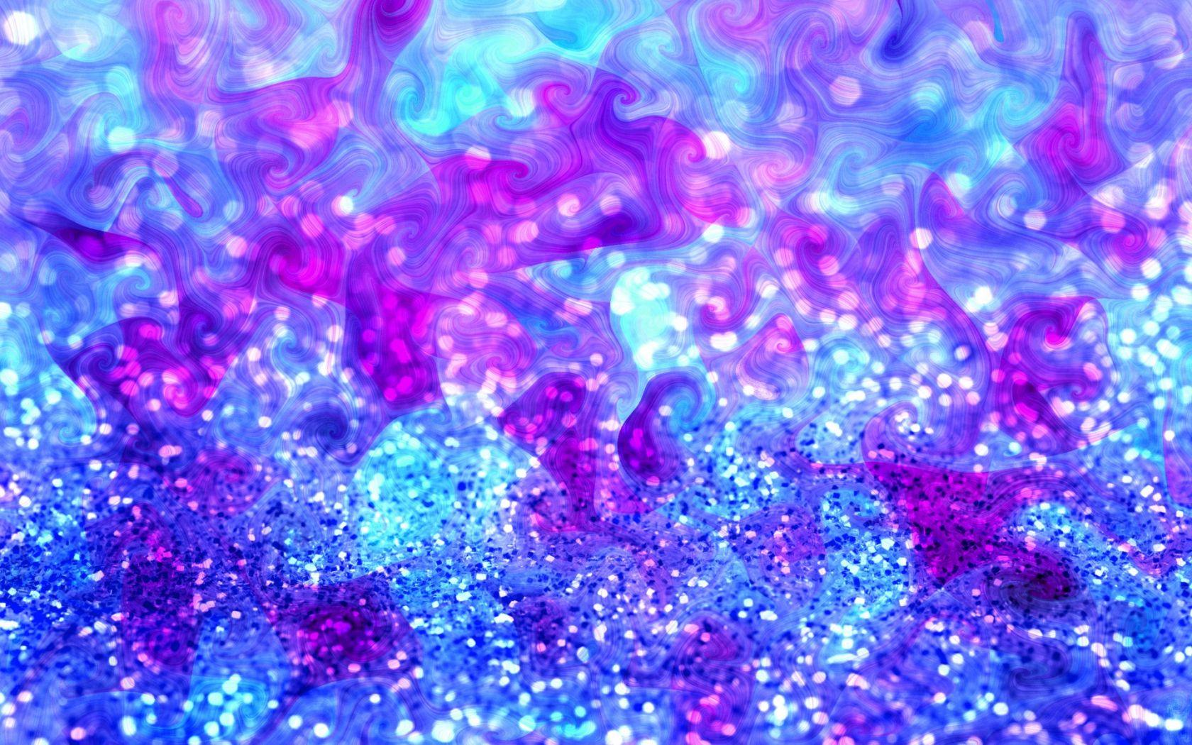 1680x1050 Glitter Pink and Blue Wallpaper, HD Glitter Pink and Blue Background