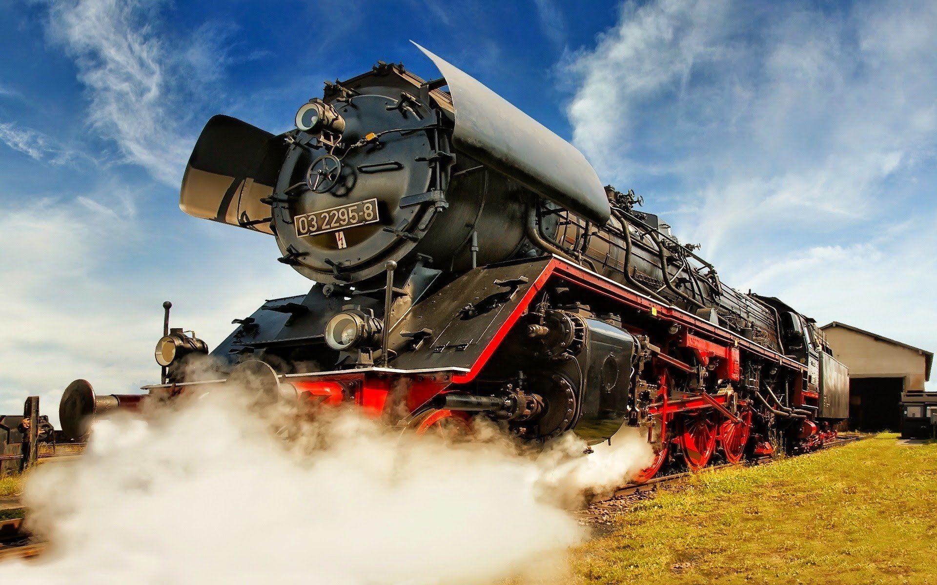 1920x1200 train steam locomotive photography vehicle interiors wallpaper