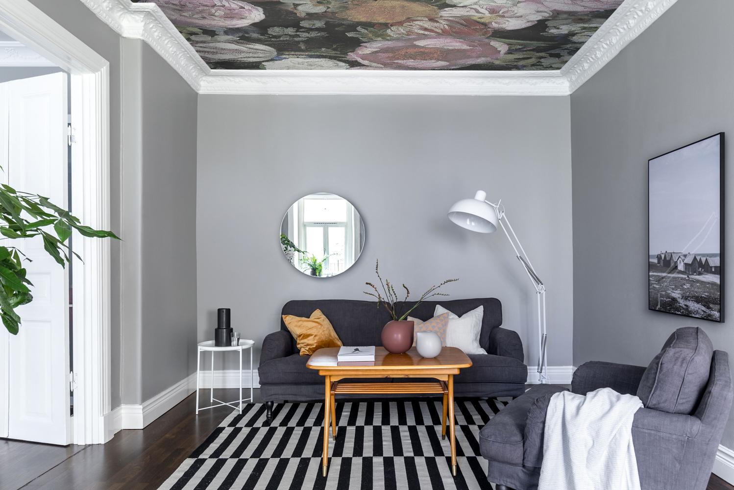 1498x1000 Dressing the fifth wall: Ceiling wallpaper from Rebel Walls