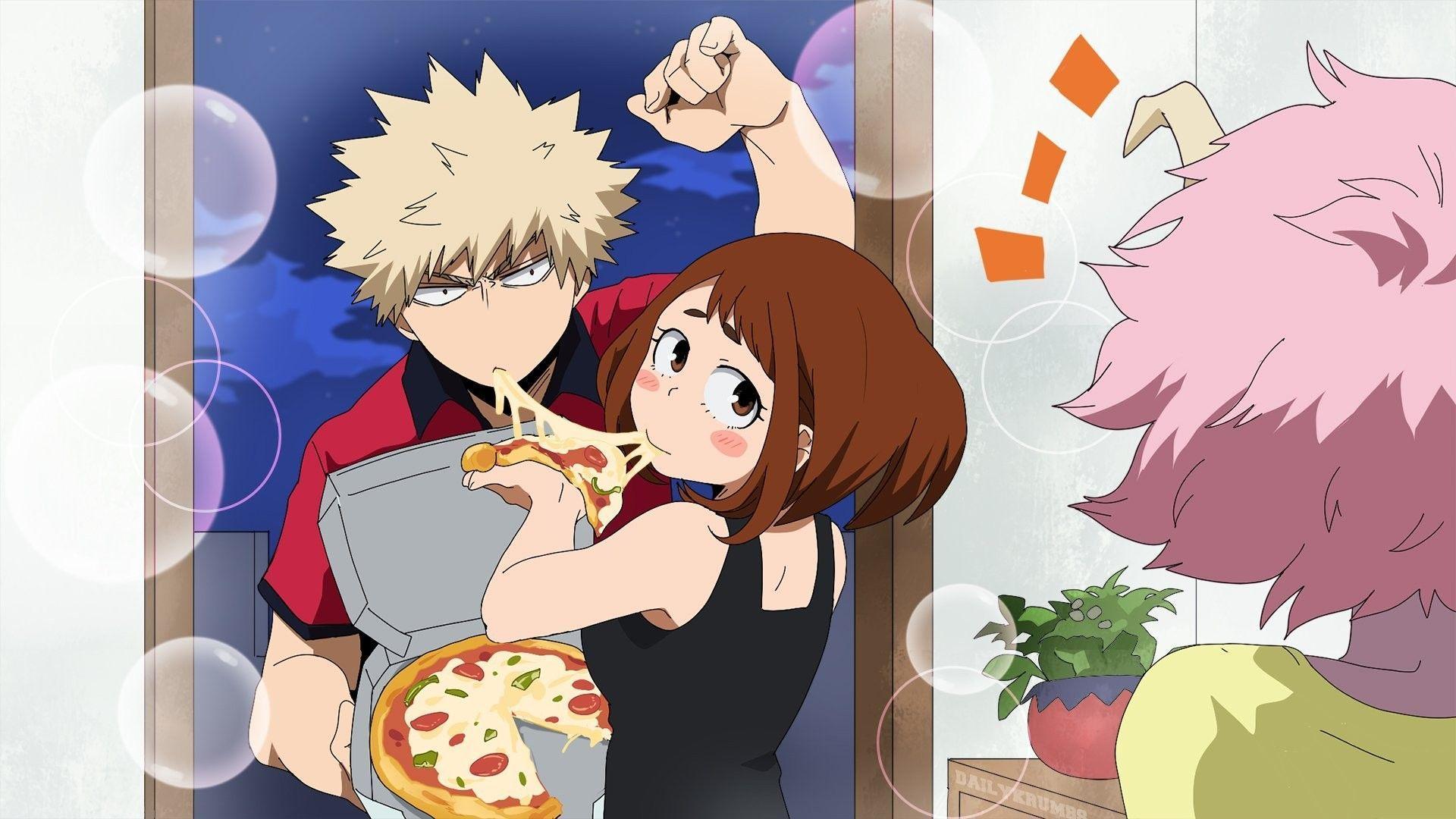 1920x1080 Bakugou X Uraraka Wallpaper