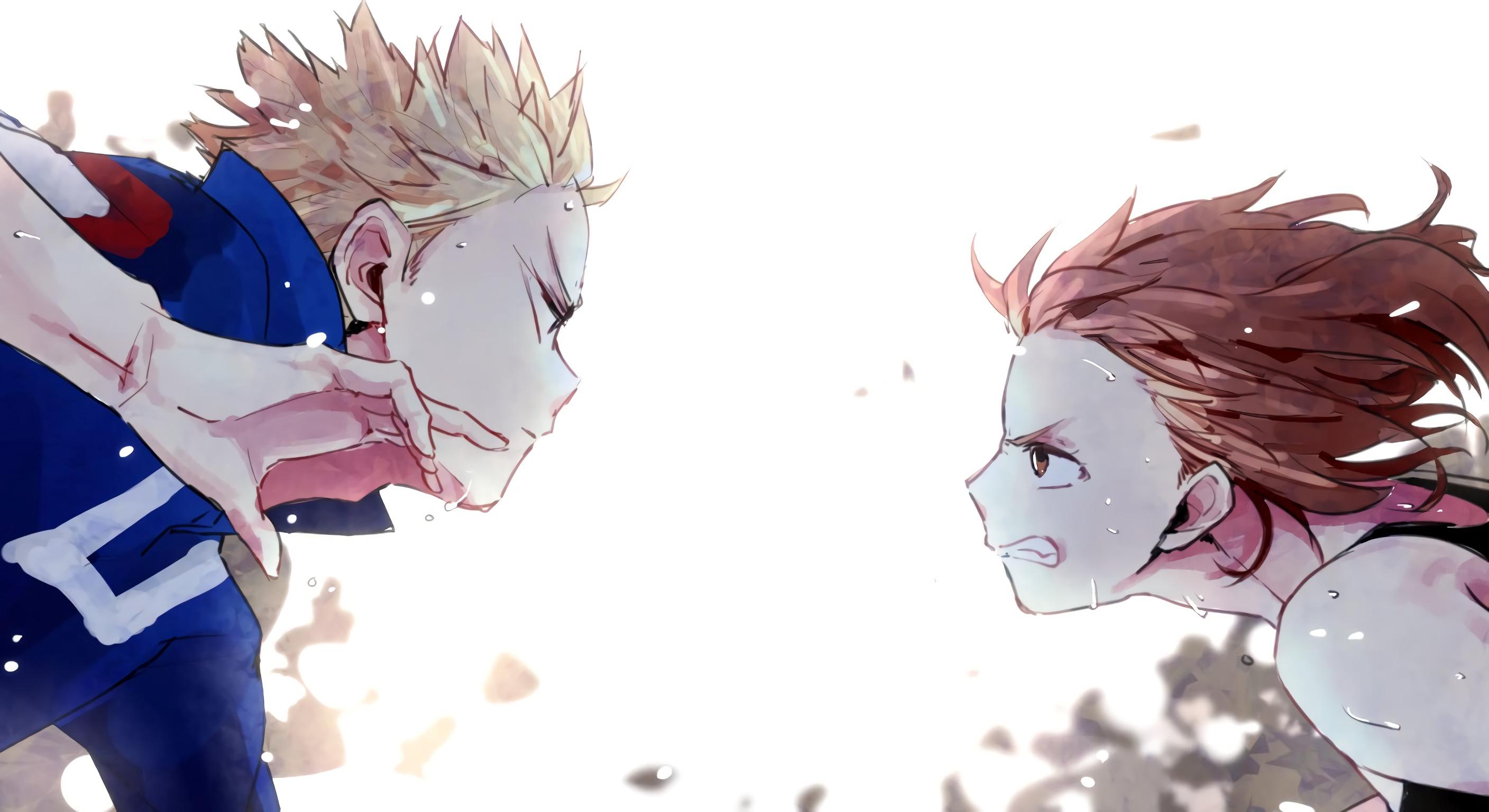 2816x1536 bakugo vs uraraka no Hero Academia Wallpaper
