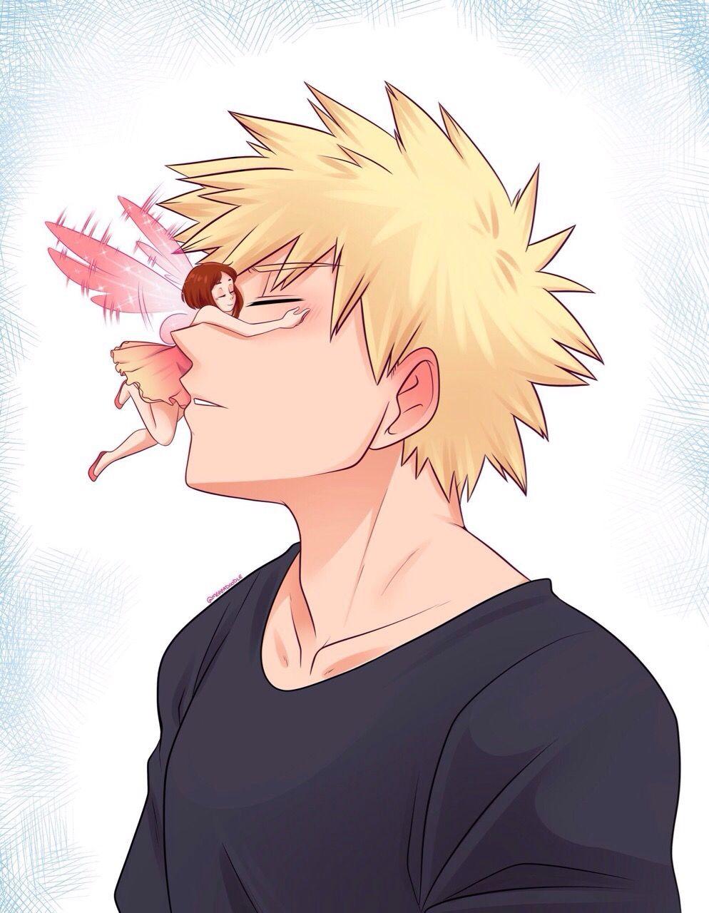 994x1280 Bakugou & Uraraka. Kacchako. Boku no Hero Academia. Hero, Anime drawings sketches, Hero academia characters