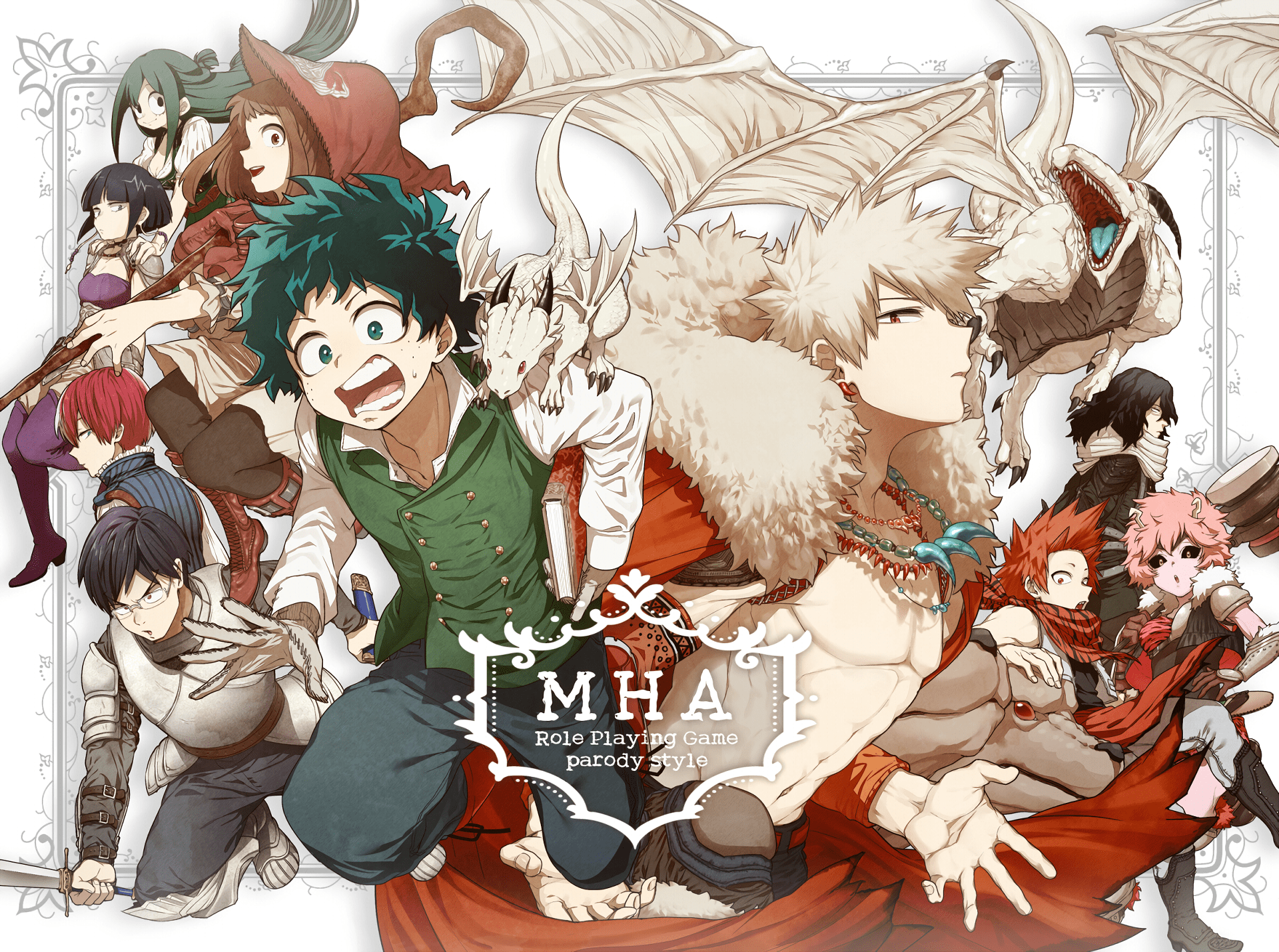 1920x1430 Eijiro Kirishima Izuku Midoriya Katsuki Bakugou Ochaco Uraraka Shouta Aizawa Shouto Todoroki Tenya I Wallpaper:1920x1430