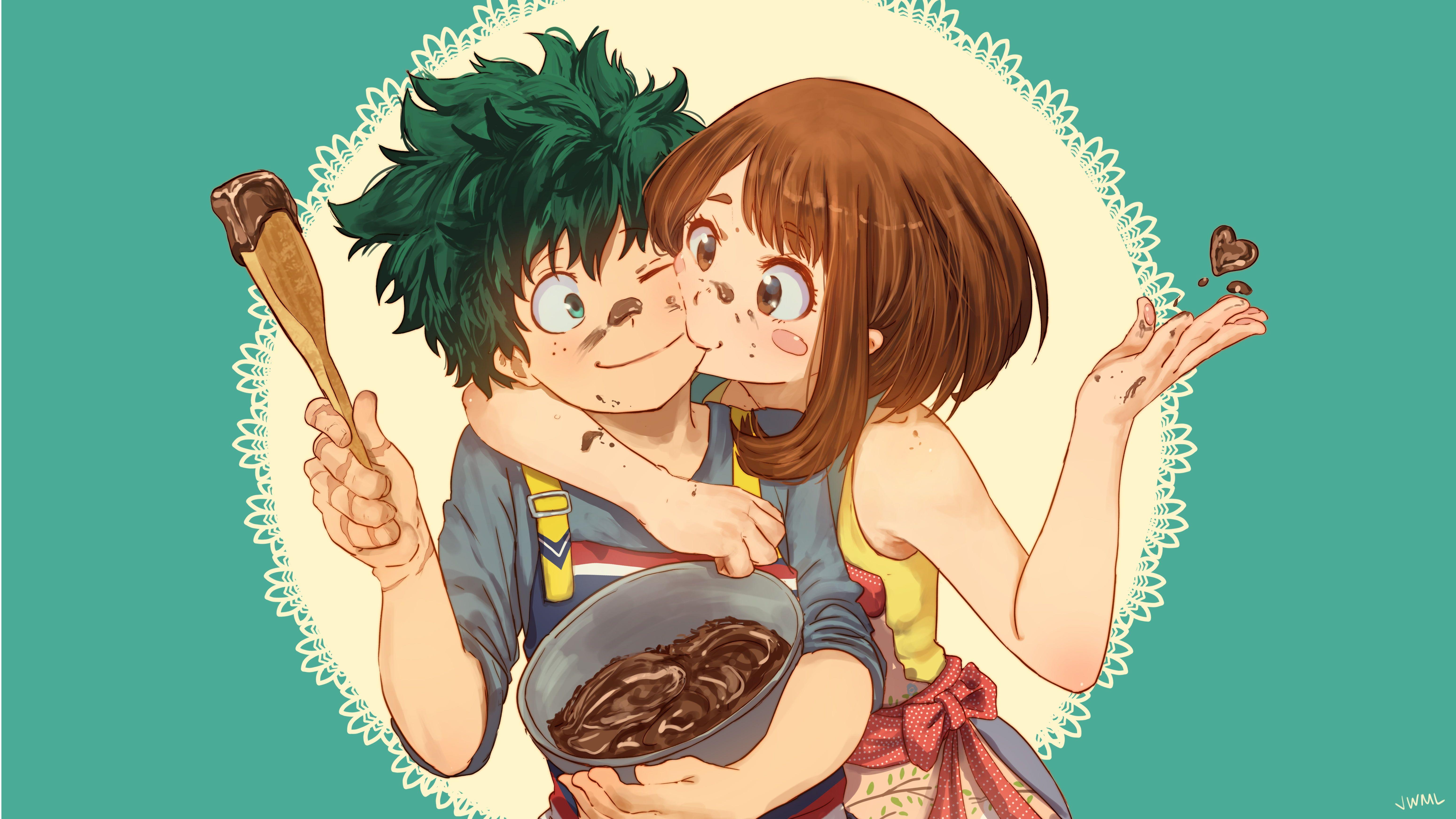 6194x3484 Anime My Hero Academia Izuku Midoriya Ochaco Uraraka K #wallpaper #hdwallpaper #desktop. Anime, Boku no hero academia, Hero