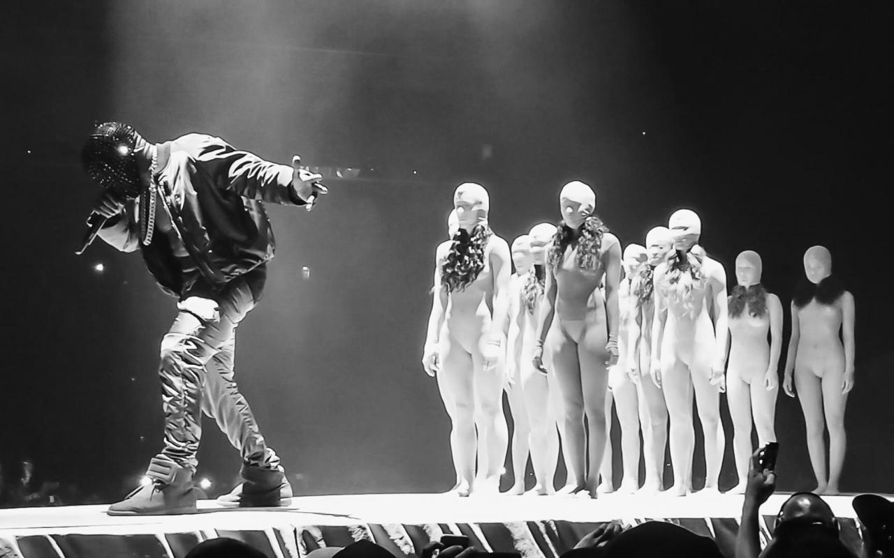 1280x800 Kanye West Barclays Center