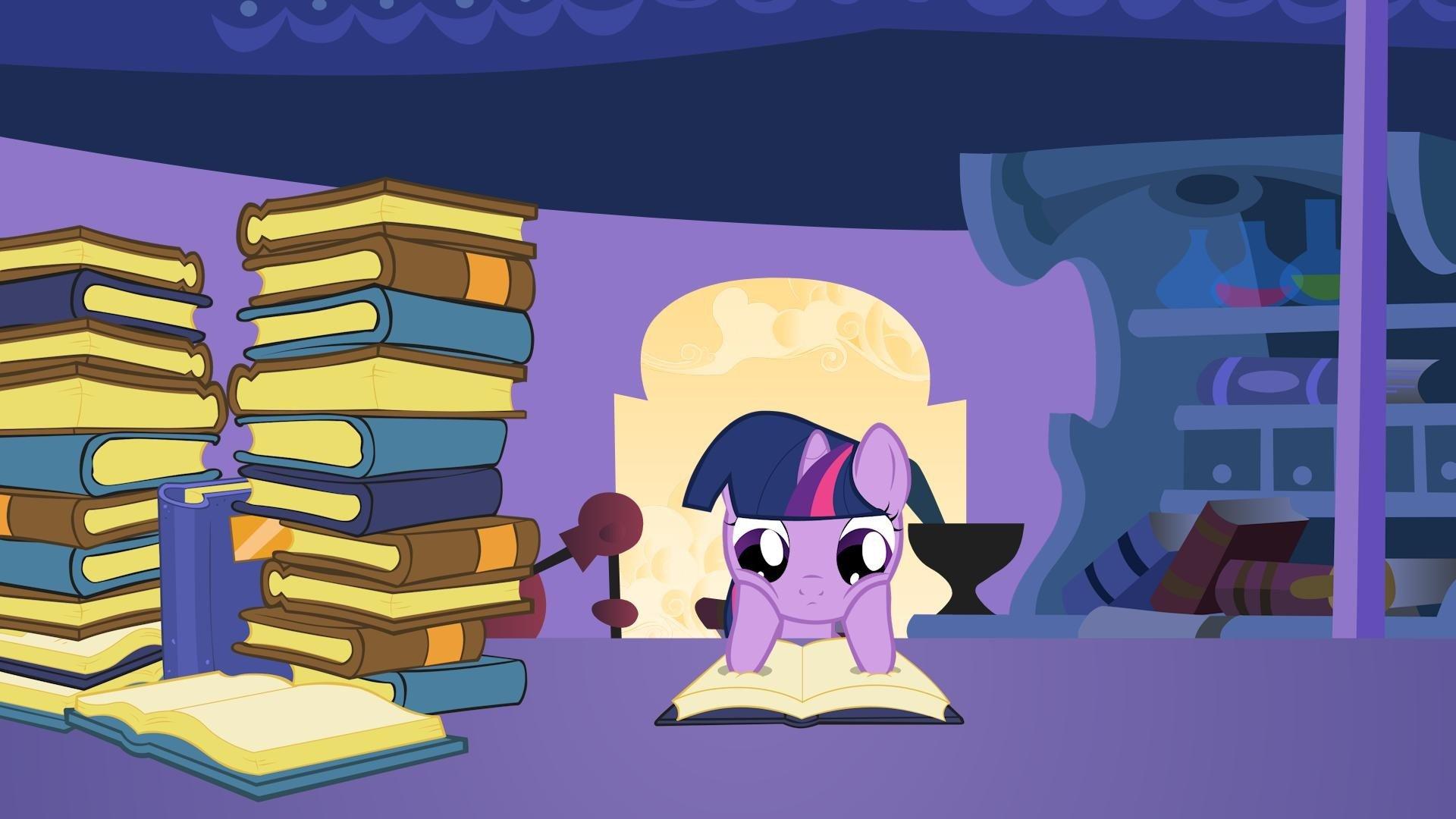 1920x1080 Books My Little Pony Twilight Sparkle wallpaperx1080
