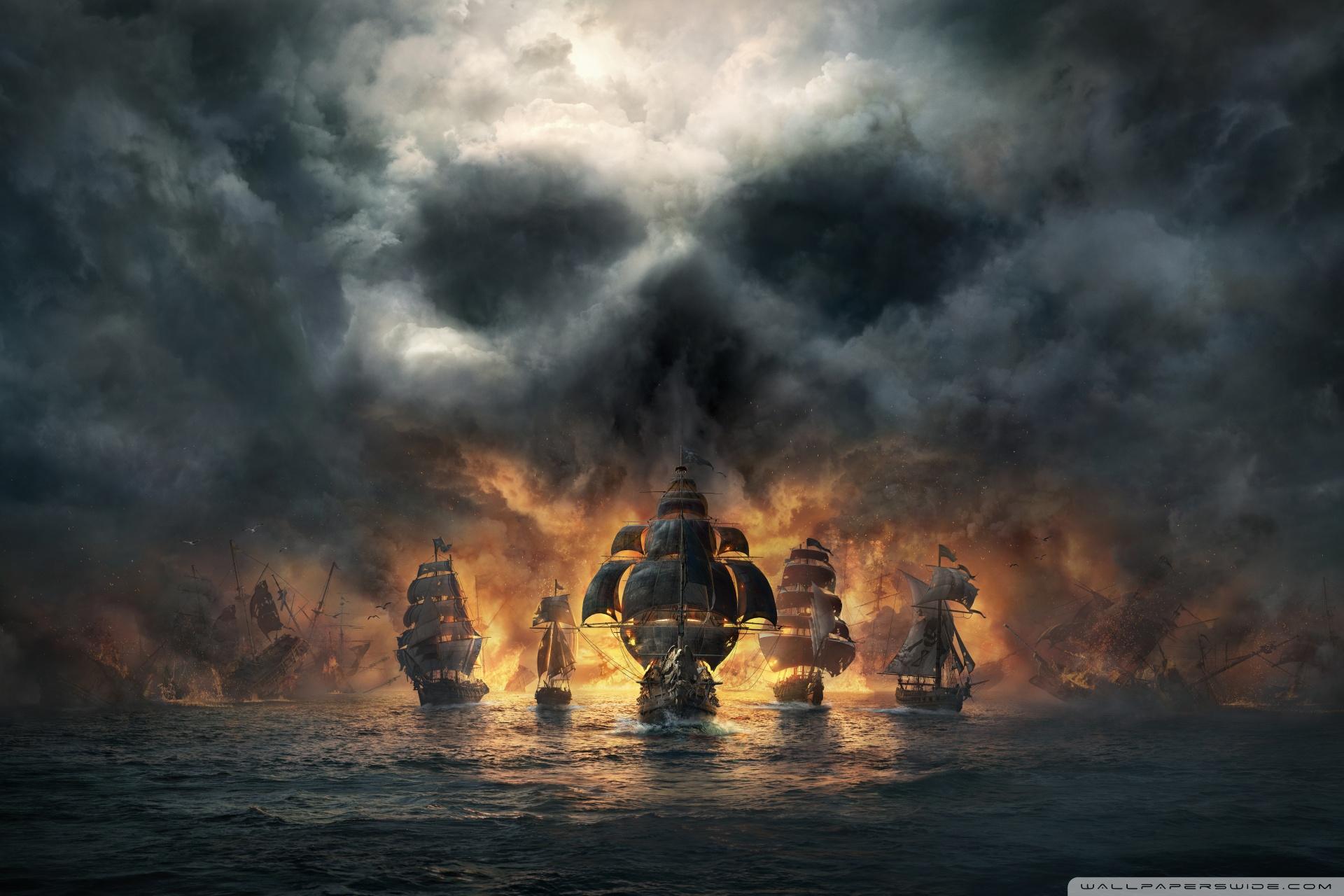 1920x1280 Skull and Bones 2018 Video Game Ultra HD Desktop Background Wallpaper for & Triple : Tablet