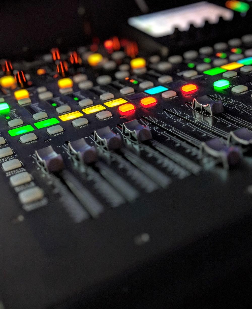 1000x1226 Mixer Console Picture. Download Free Image