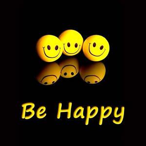 300x300 Download Green And Yellow I Am Happy Wallpaper