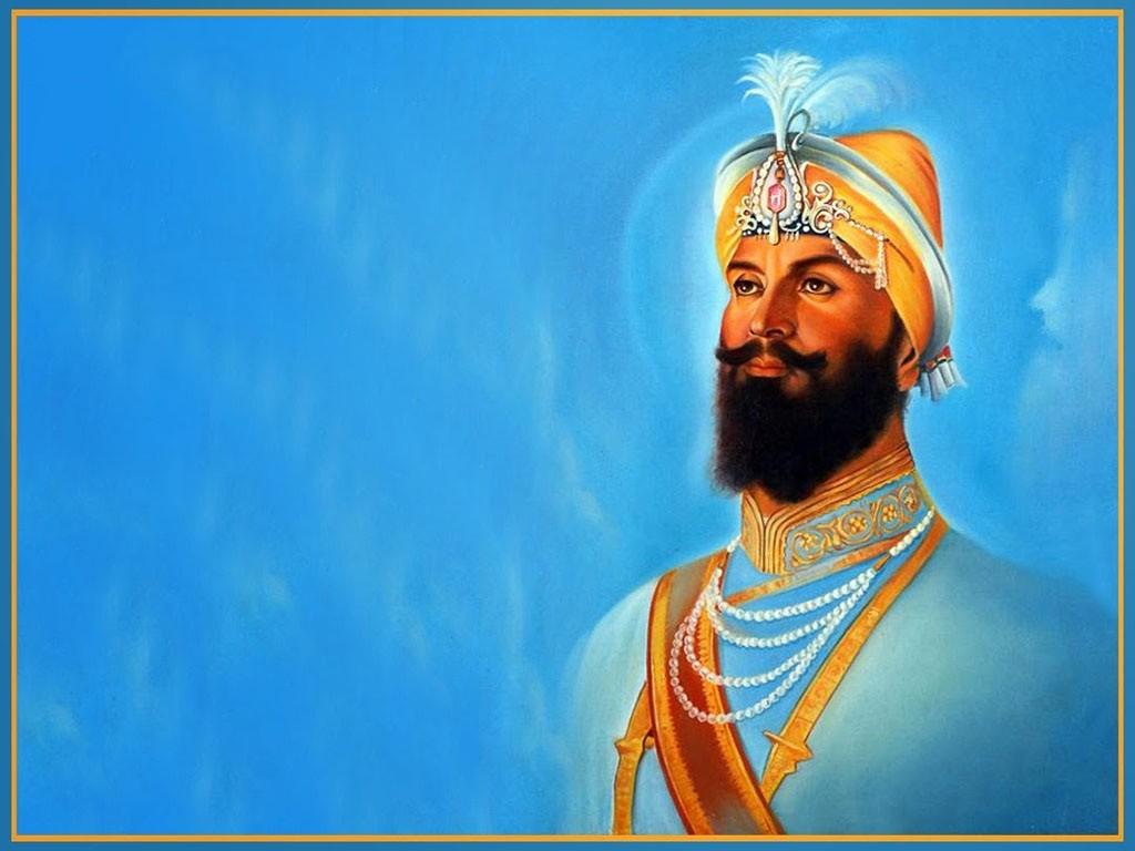 1024x768 Guru Gobind Singh HD Image: Baisakhi Special Sikh Guru Wallpaper & Photo