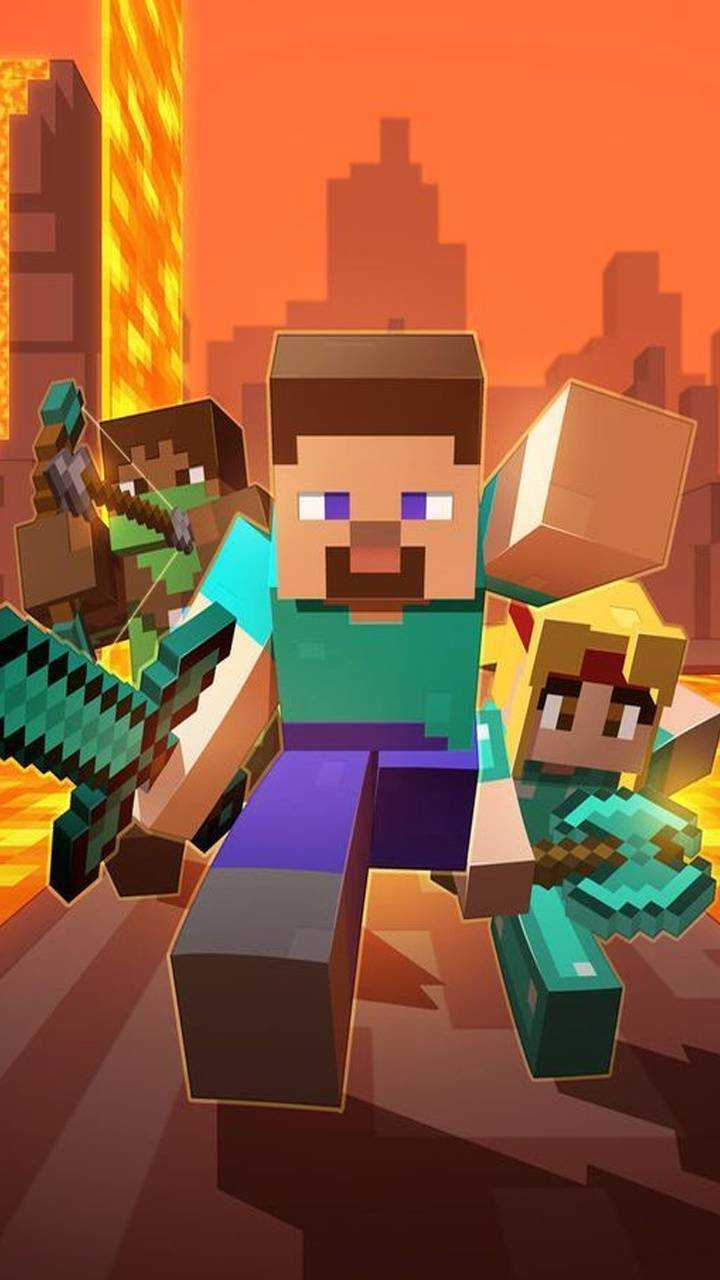 720x1280 Minecraft Wallpaper