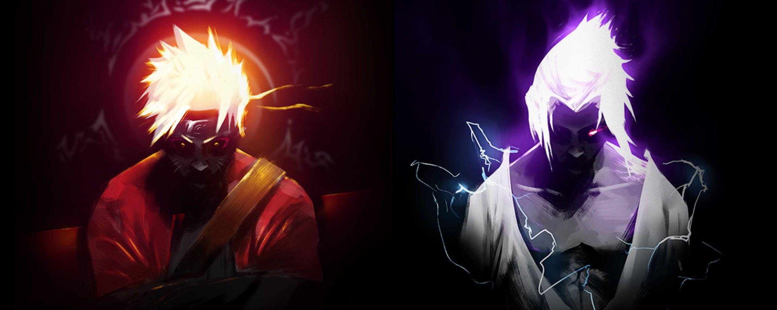 2560x1024 Naruto Dual Monitor Wallpaper