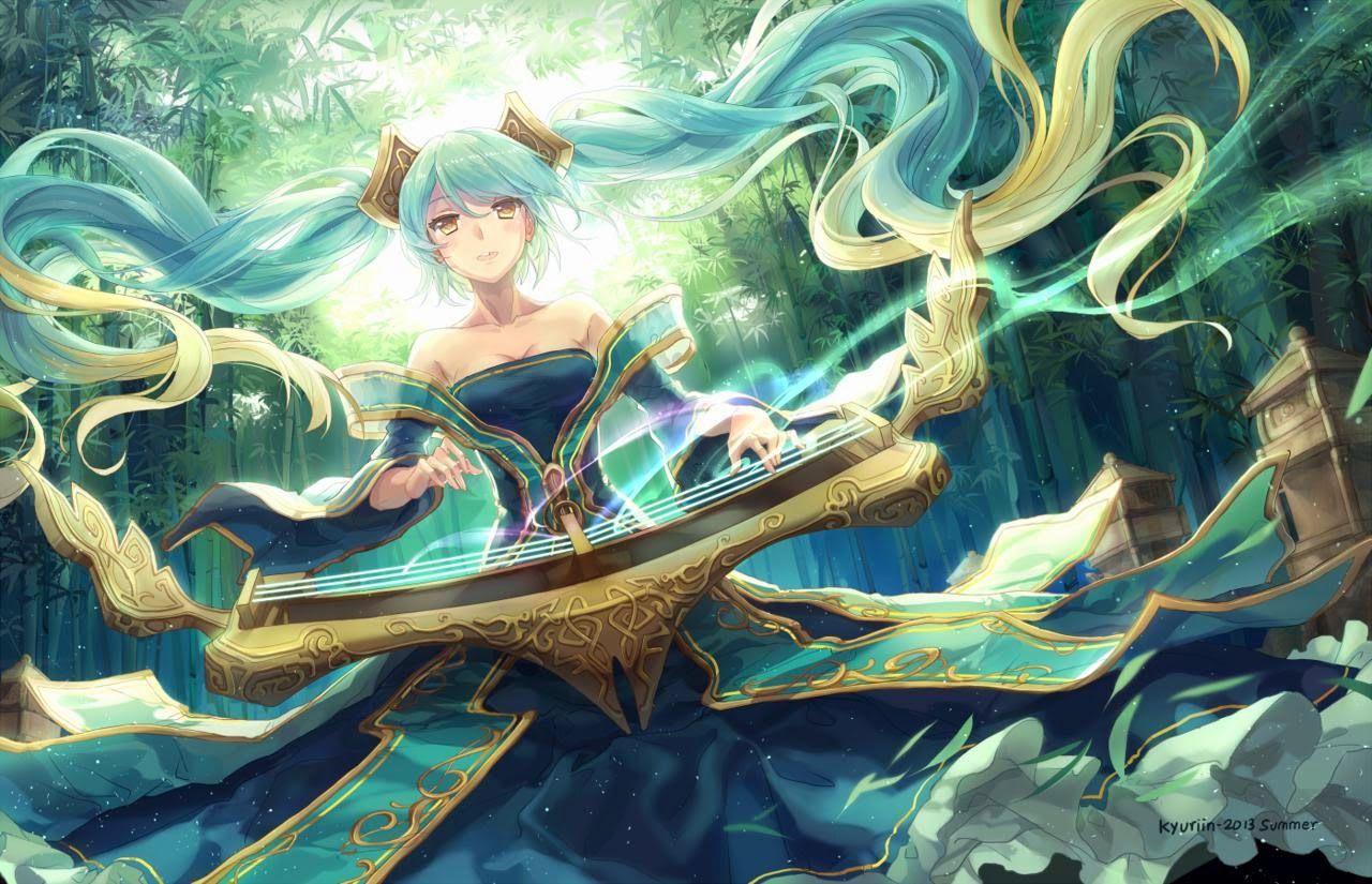Sona League of Legends Wallpapers - Top Free Sona League of Legends  Backgrounds - WallpaperAccess