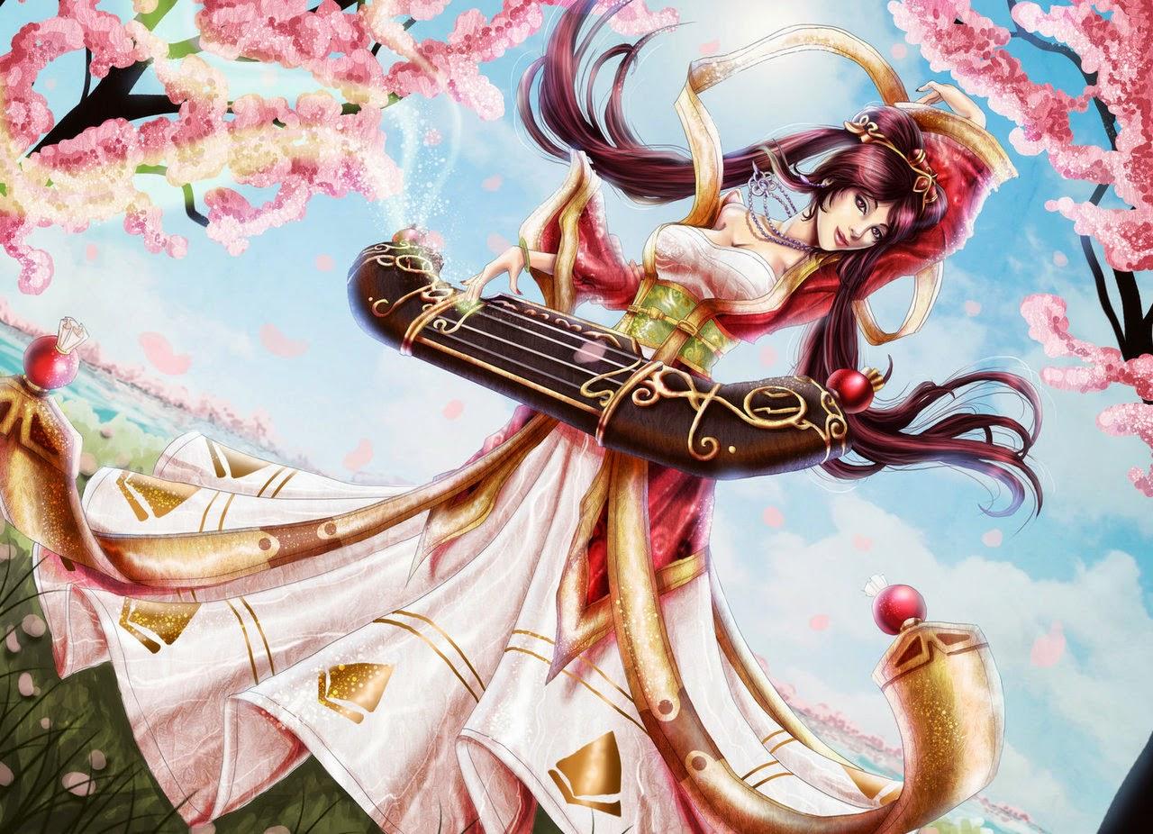 1280x926 Sona League Of Legends Champions Wallpaper Sona Lol Of Legends Sona Guqin