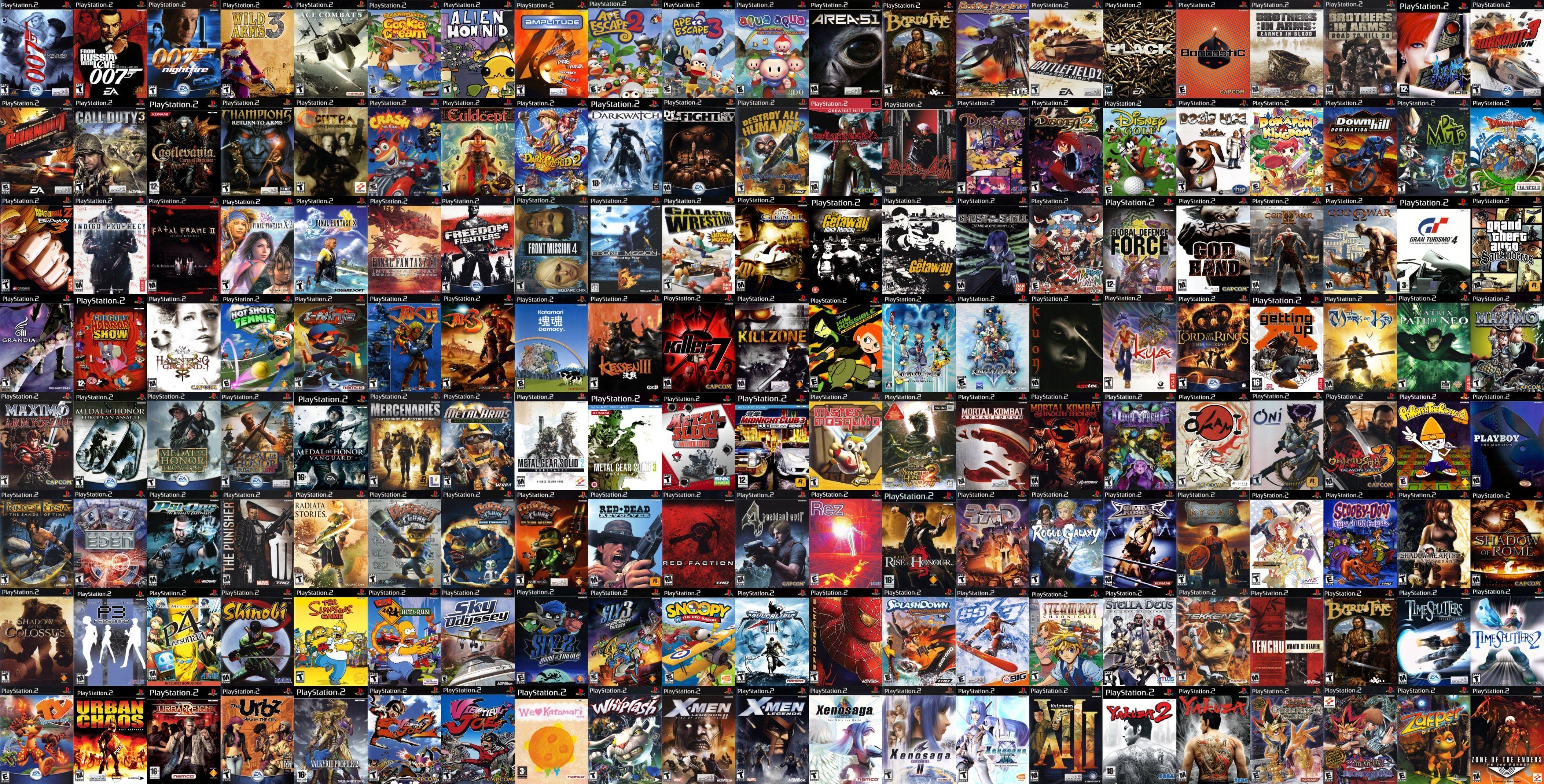 all ps2 games on ps3