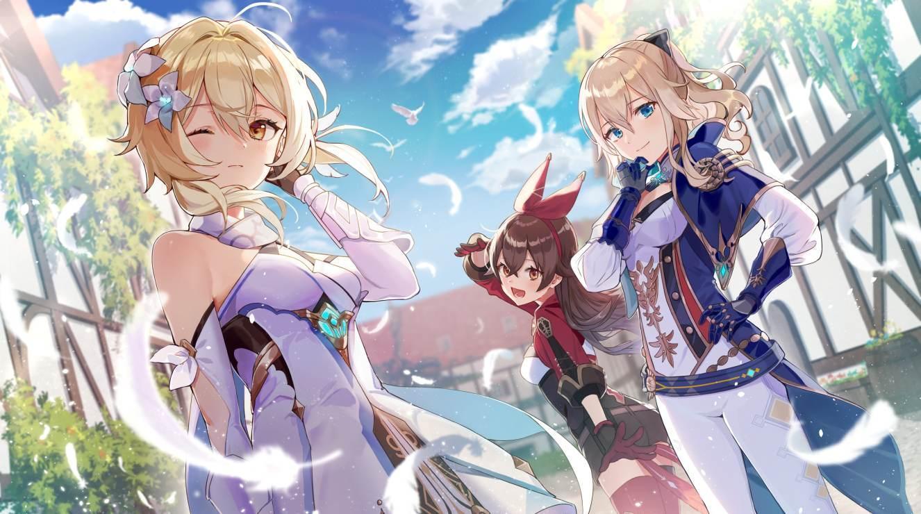 1326x740 Genshin Impact 4K Wallpaper for Android