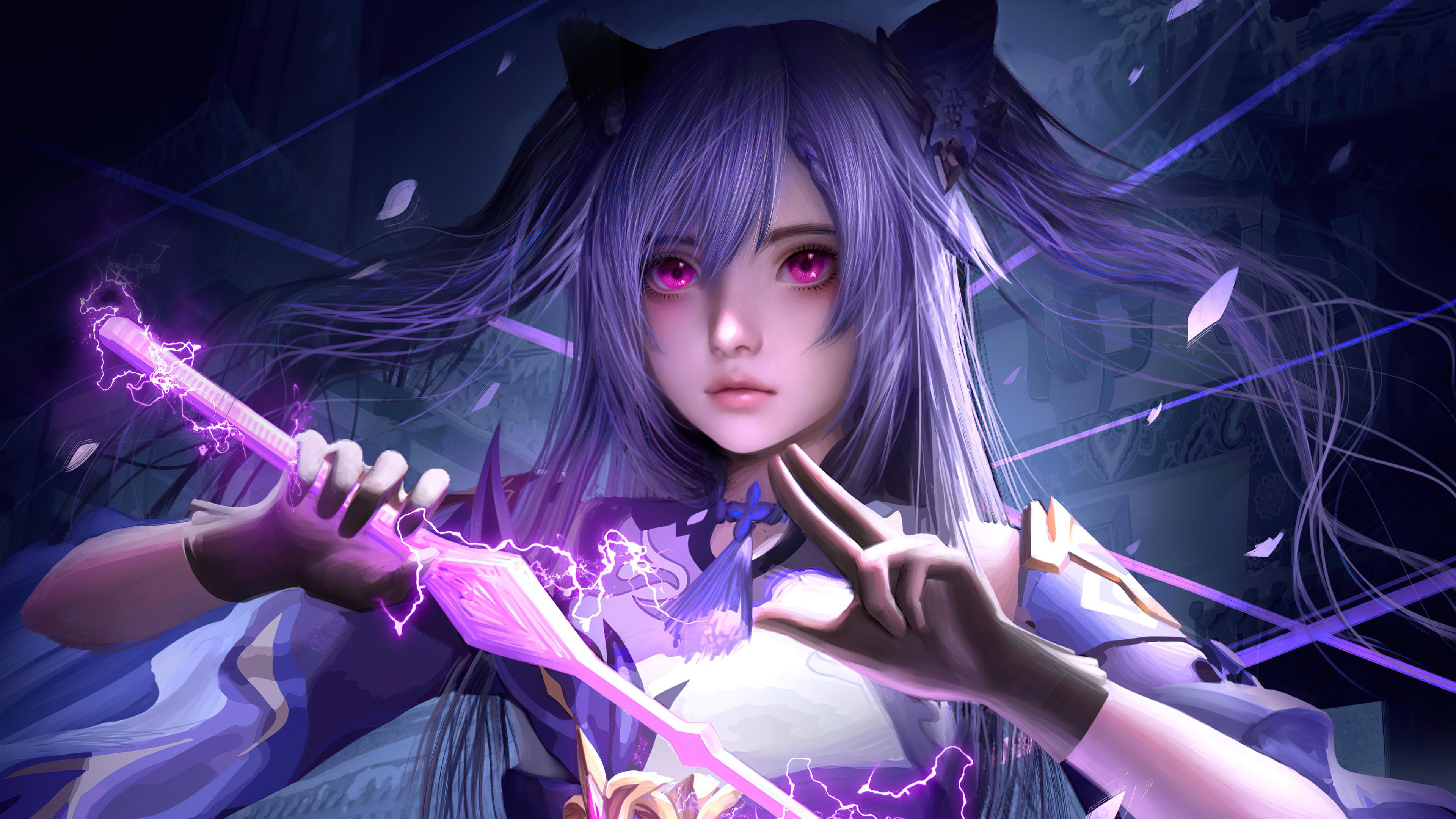 3840x2160 Keqing Genshin Impact 4k, HD Games, 4k Wallpaper, Image, Background, Photo and Picture