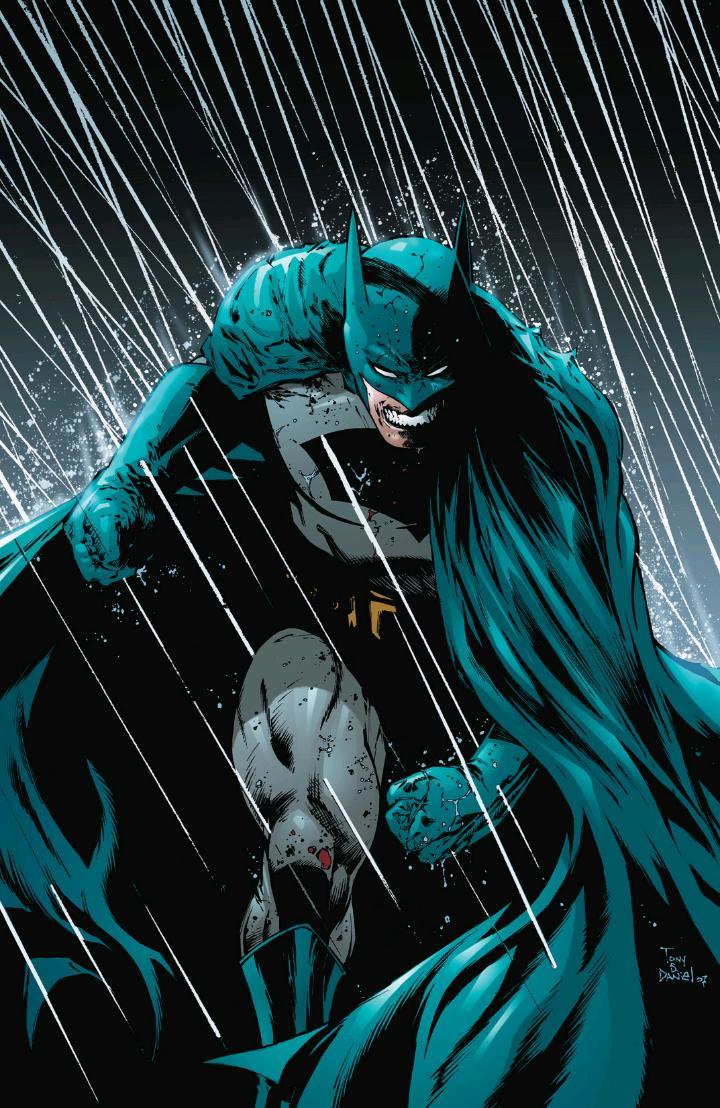 720x1108 Batman in the rain (phone wallpaper)
