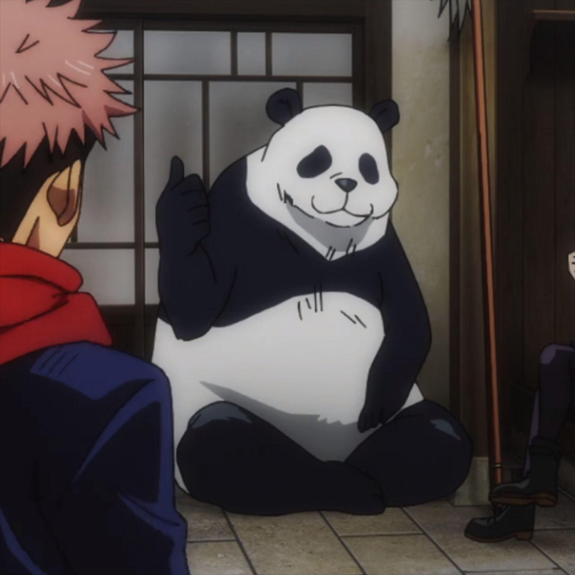 1920x1920 呪術廻戦 じゅじゅつかいせん Jujutsu Kaisen Sorcery Fight Funny Anime Panda Panda Senpai. Jujutsu, Jujutsu Kaisen, Anime