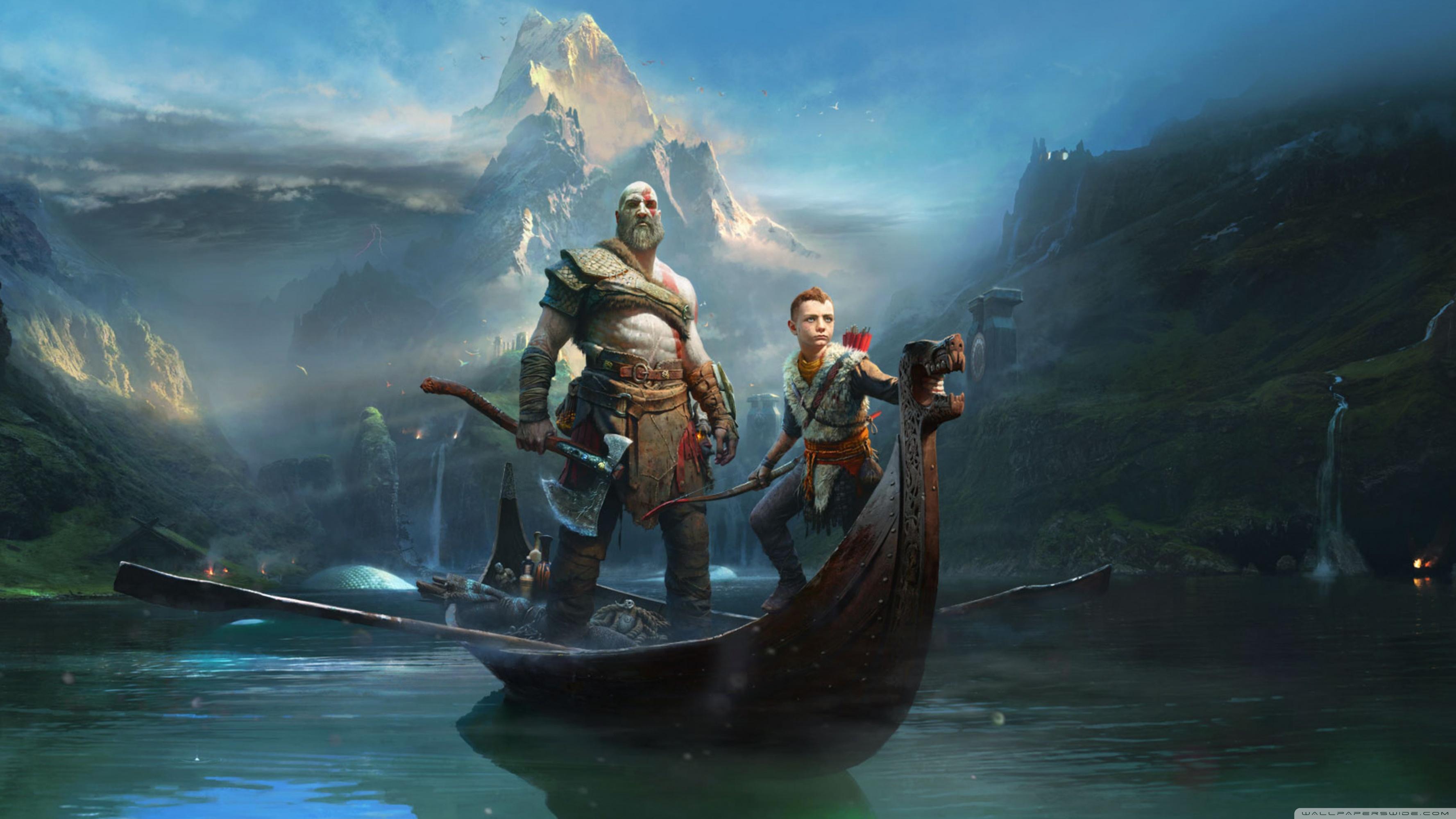 3554x1999 God of War 4 Ultra HD Desktop Background Wallpaper for 4K UHD TV : Tablet